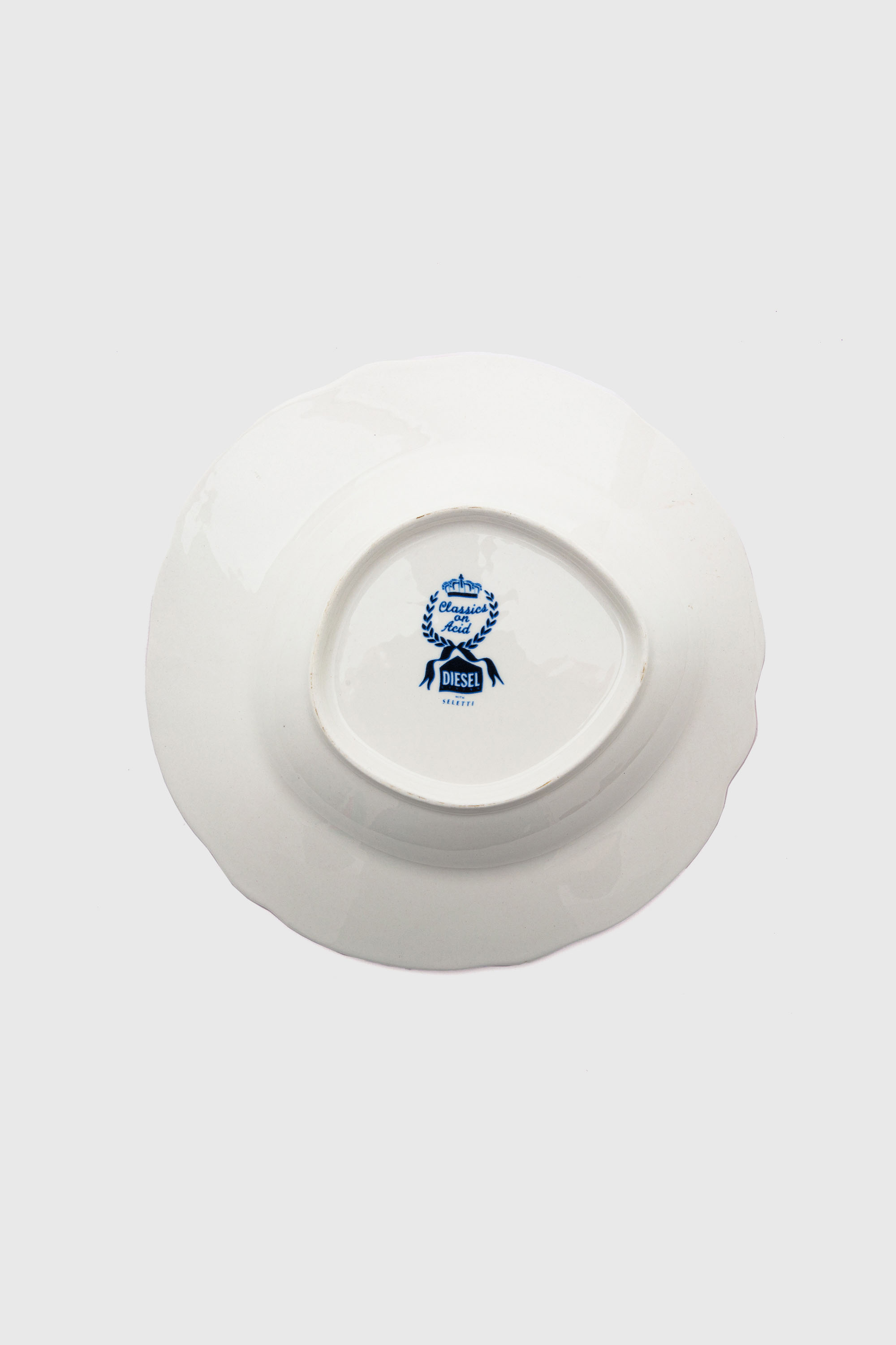 Diesel - 11220 SOUP PLATE IN PORCELAIN "CLASSIC O, Piatto fondo in porcellana Unisex in Multicolor - 2