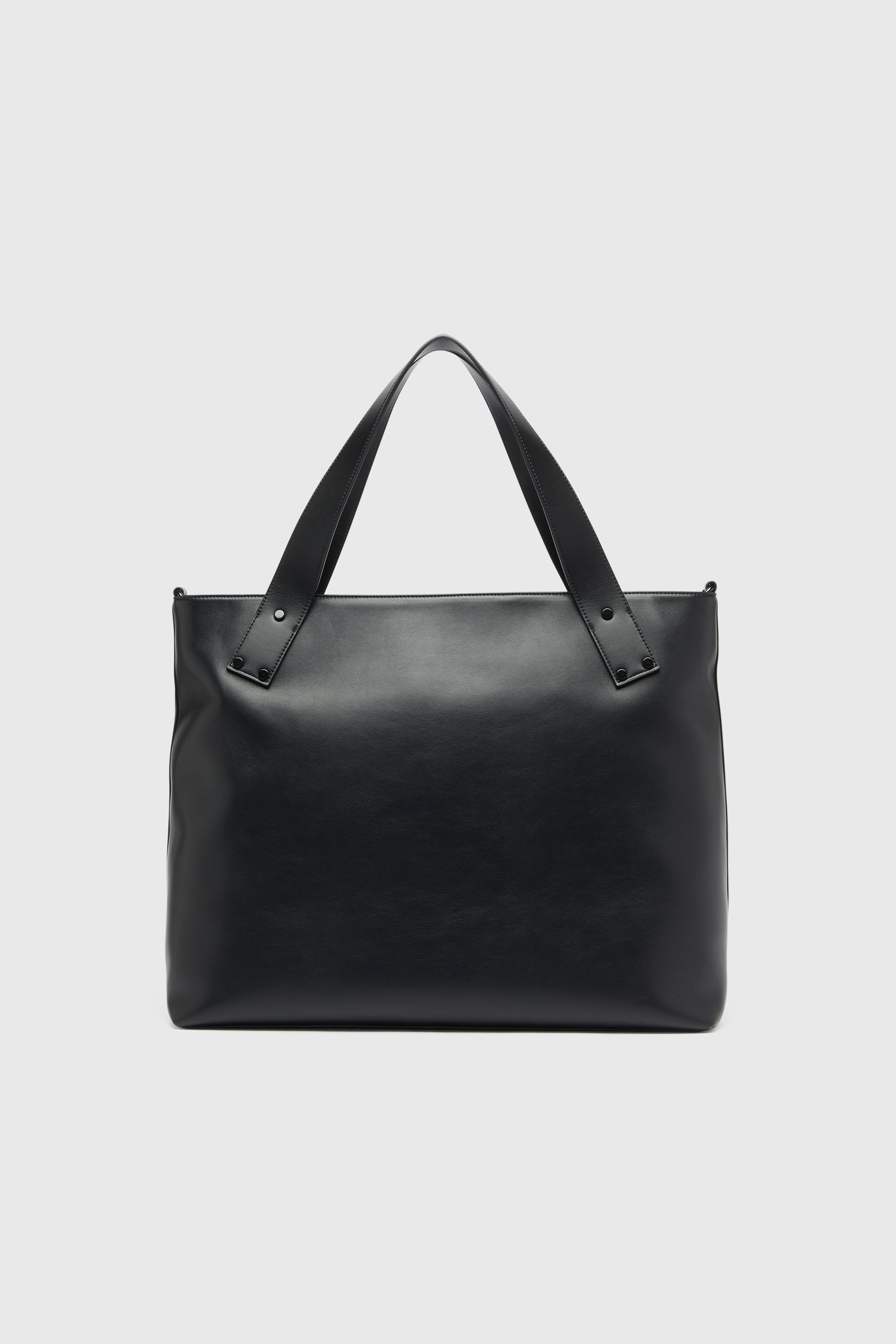 Diesel - RIVET-D TOTE E\W, Rivet-D - Shopping bag con zip e tasca con patta Uomo in Nero - 2