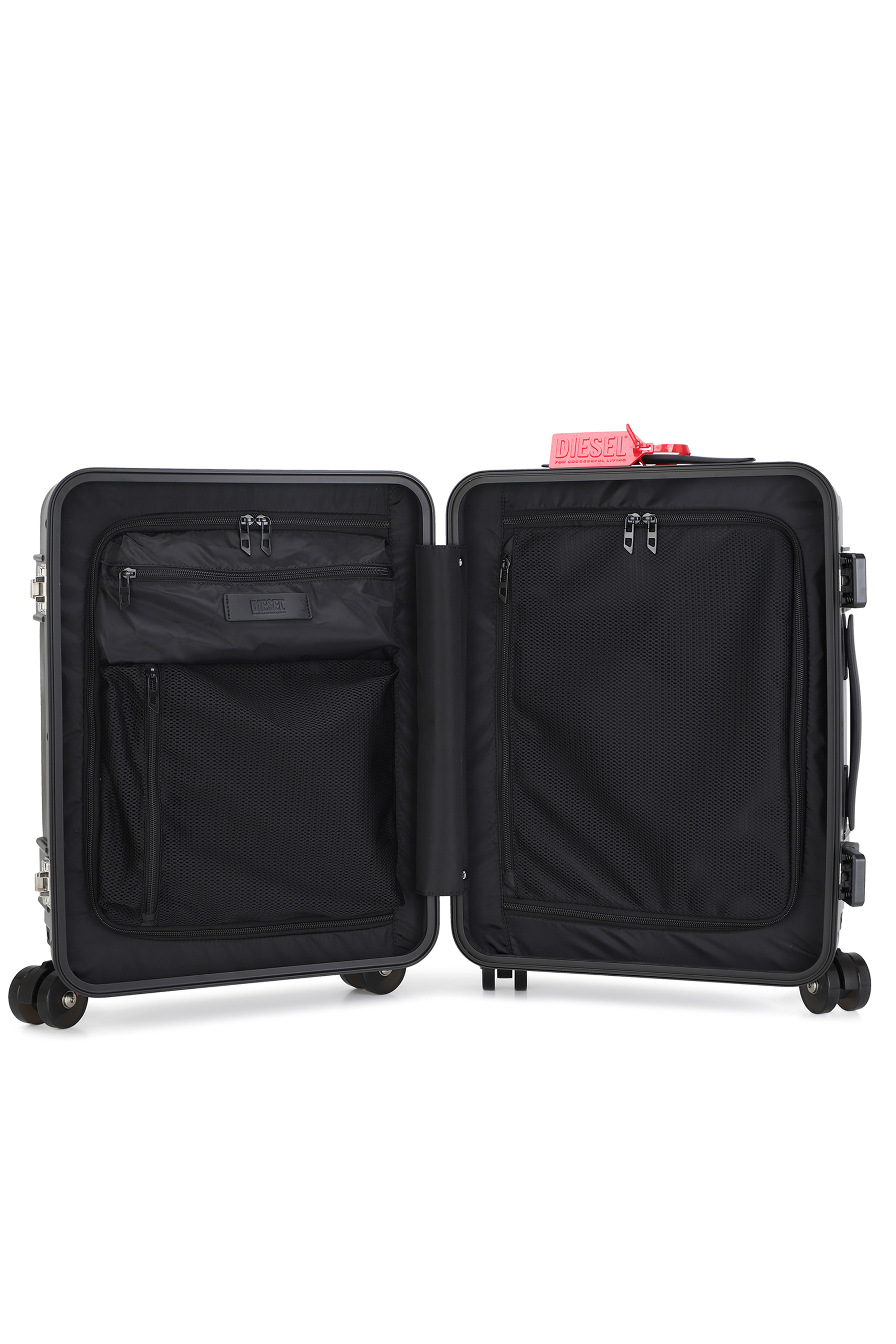Diesel - DIESEL PC STRONG IMAGE TROLLEY- DSL003, Valise robuste taille S Mixte in Noir - 3