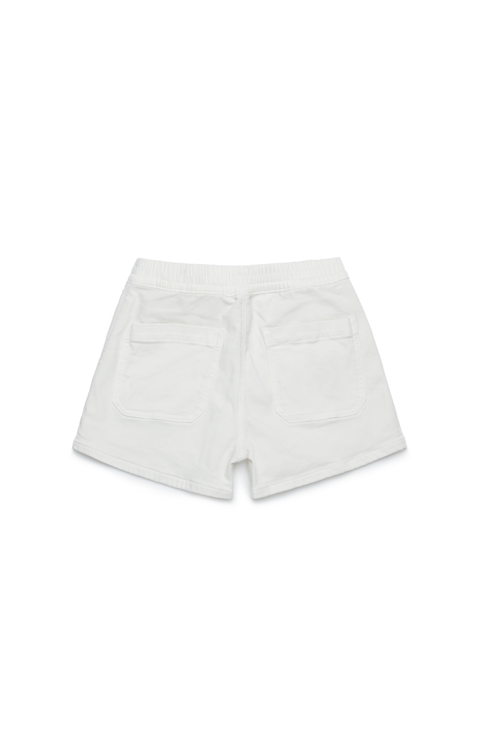 Diesel - PINTY JJJ, Short stretch coloré en tissu JoggJeans Femme in Blanc - 2