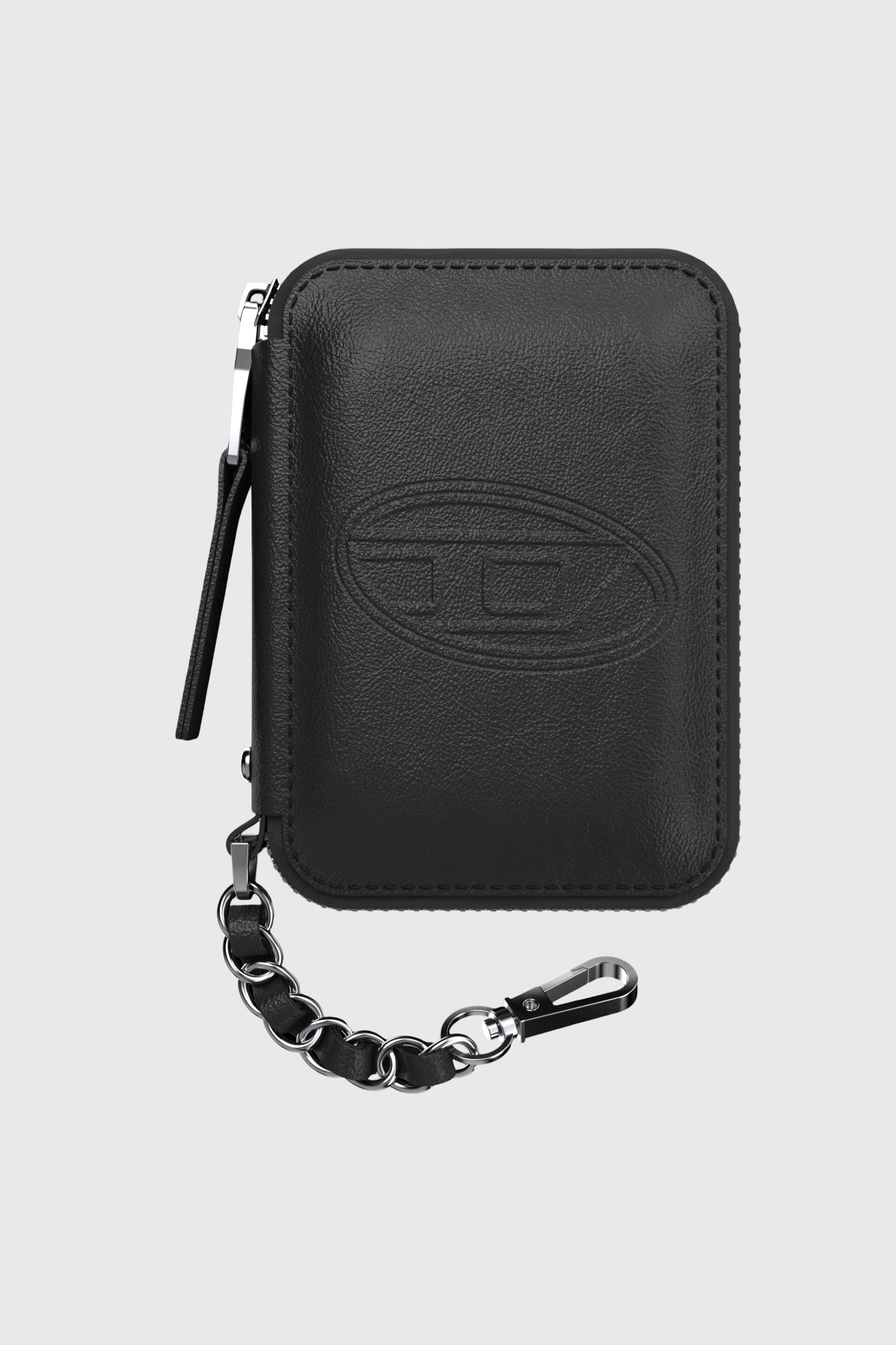 Diesel - 60667 UNIVERSAL POUCH, Pochette MagSafe Oval D Mixte in Noir - 1