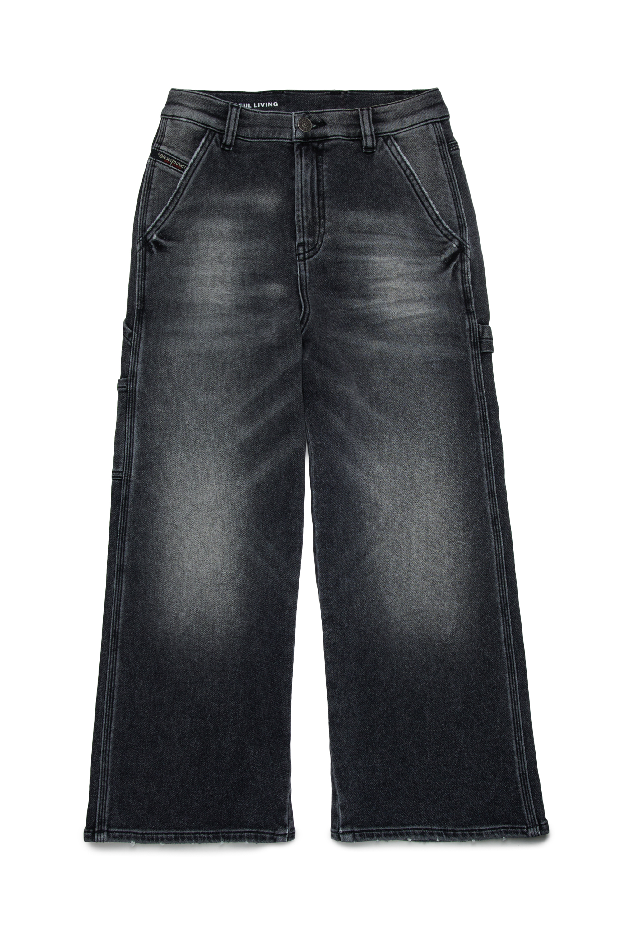 Diesel - D-ARGJX-WORK-J JJJ Donna, Nero/Grigio scuro - Image 1