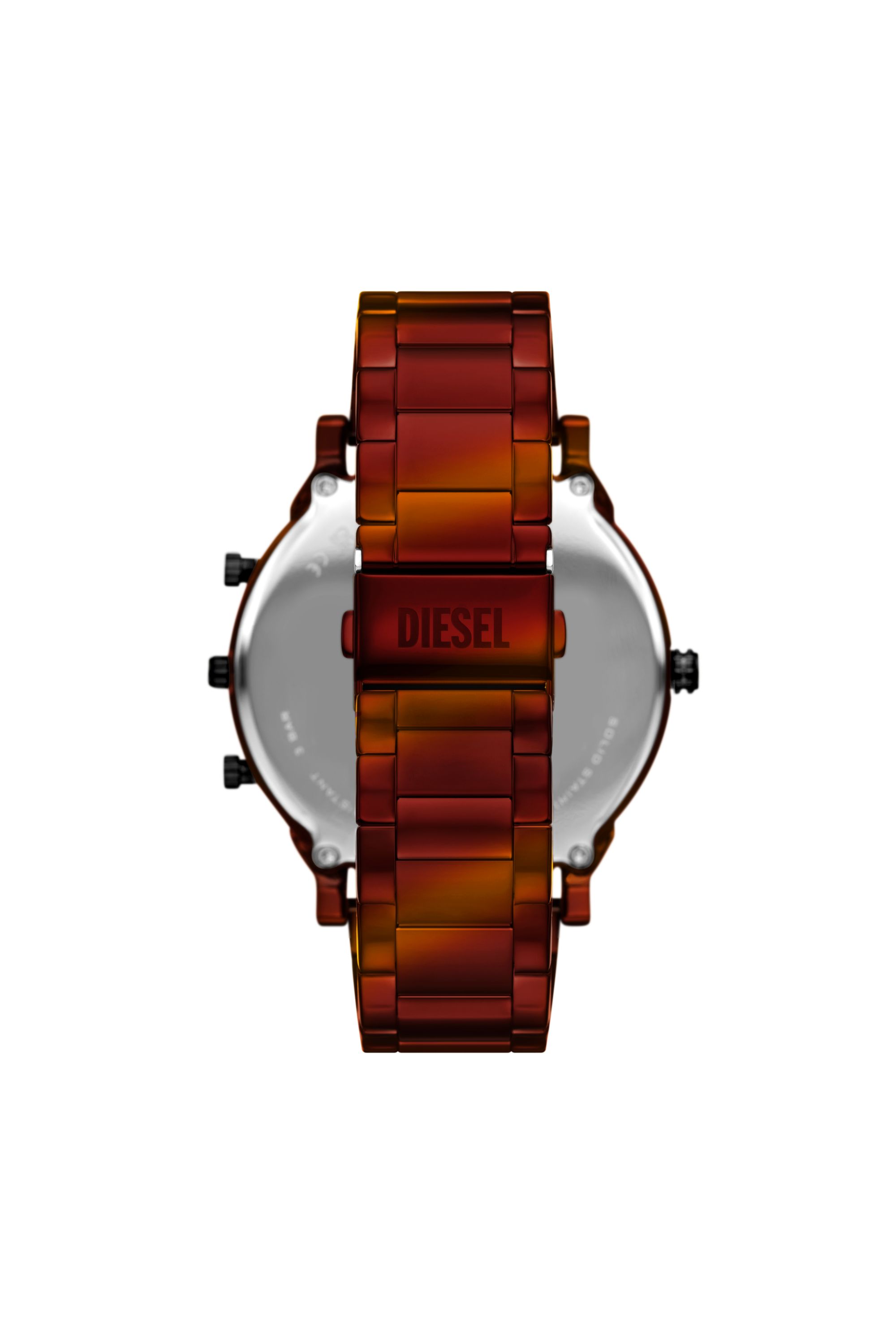 Diesel - DZ7491 WATCH, Orologio Mr. Daddy Slim rosso in acciaio Uomo in Rosso - 2