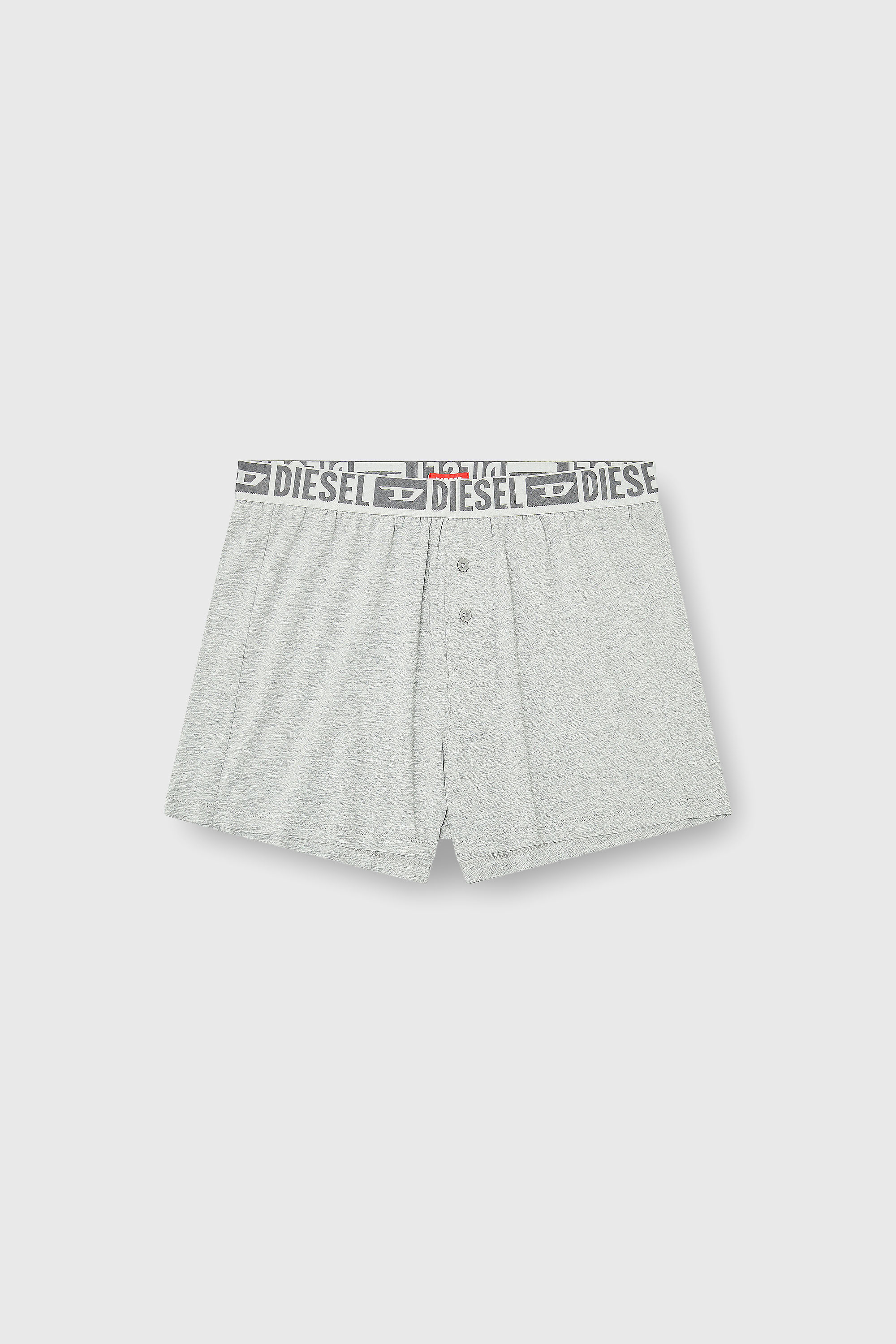 Diesel - STARKIE-D-CORE-2PACK, Herren Boxershorts aus stretch-baumwolle im Zweierpack in Grau - 2
