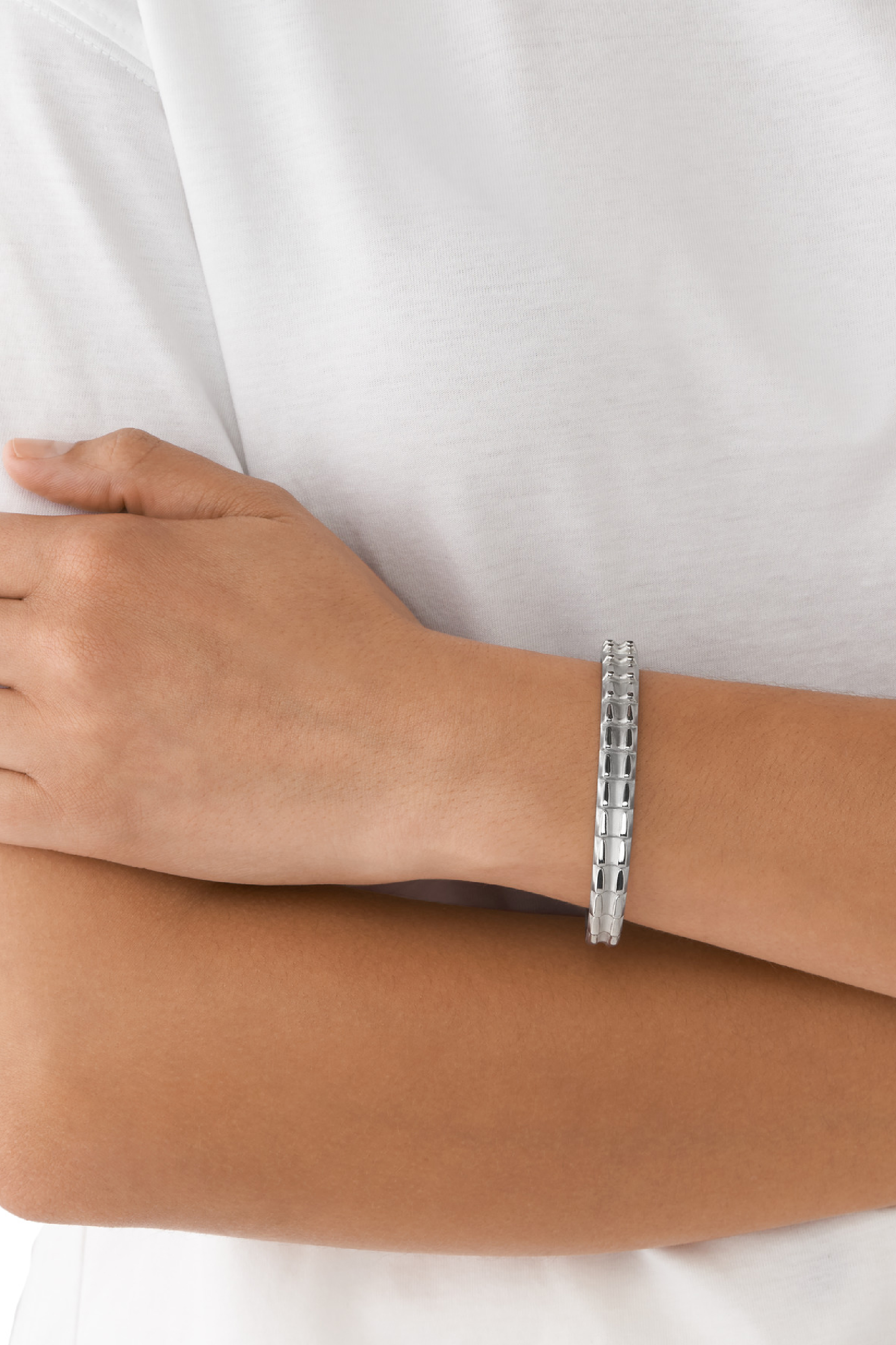 Diesel - DX1395, Gris argenté - Image 3