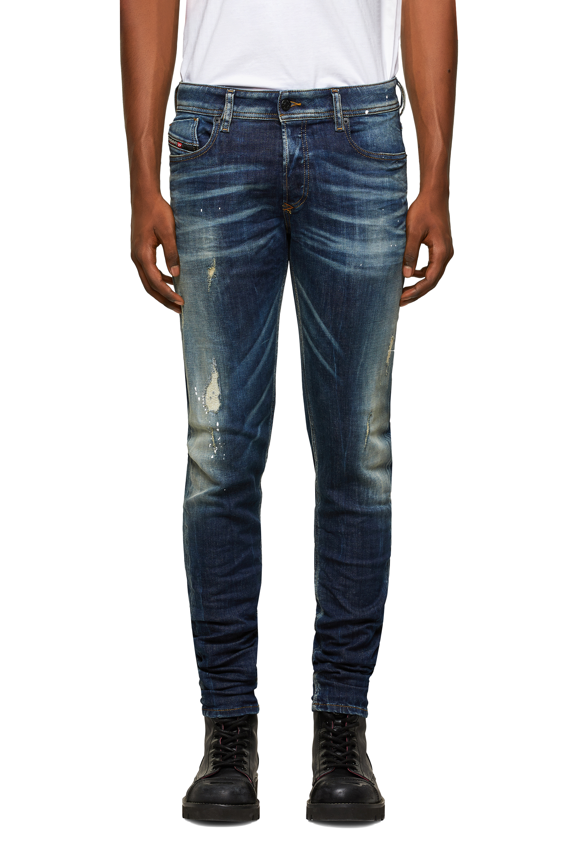 Sleenker 0097L, Bleu Foncé - Jeans