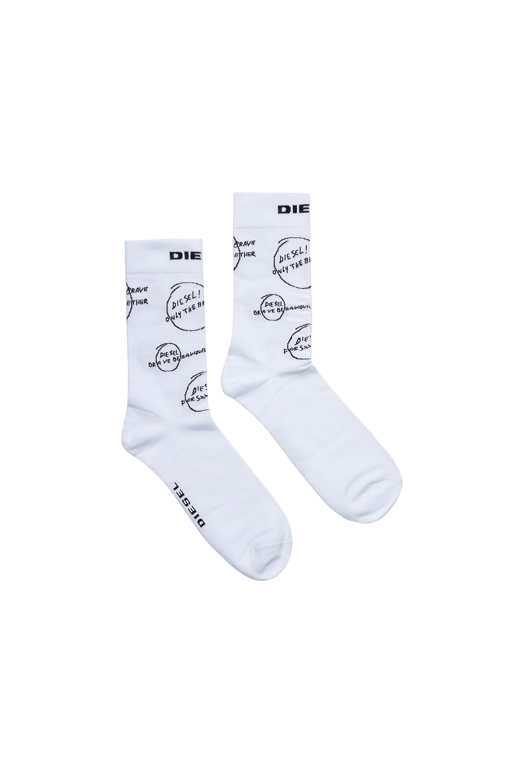 SKM-RAY, Blanc - Chaussettes