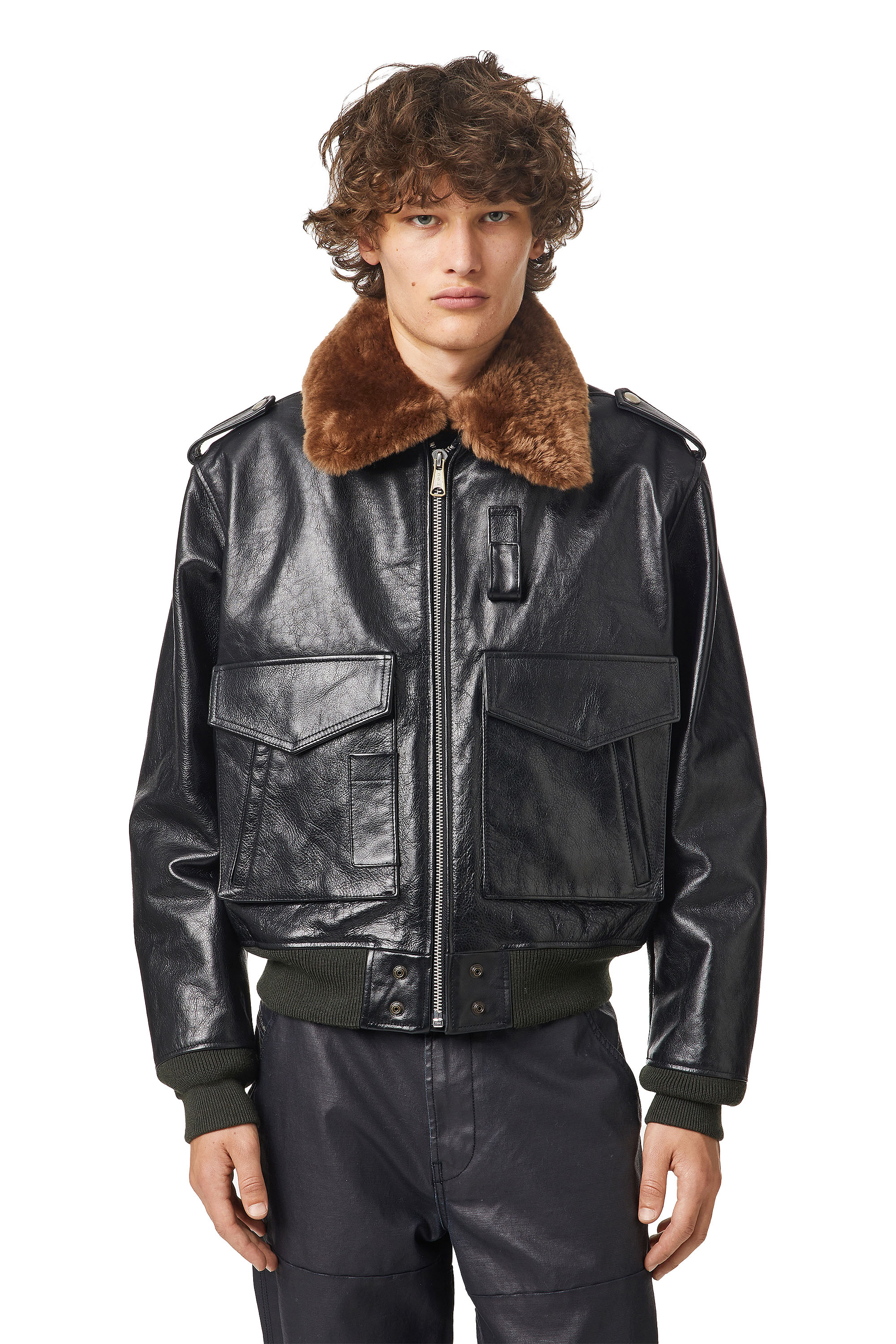 L-WELTIK, Noir - Vestes de cuir