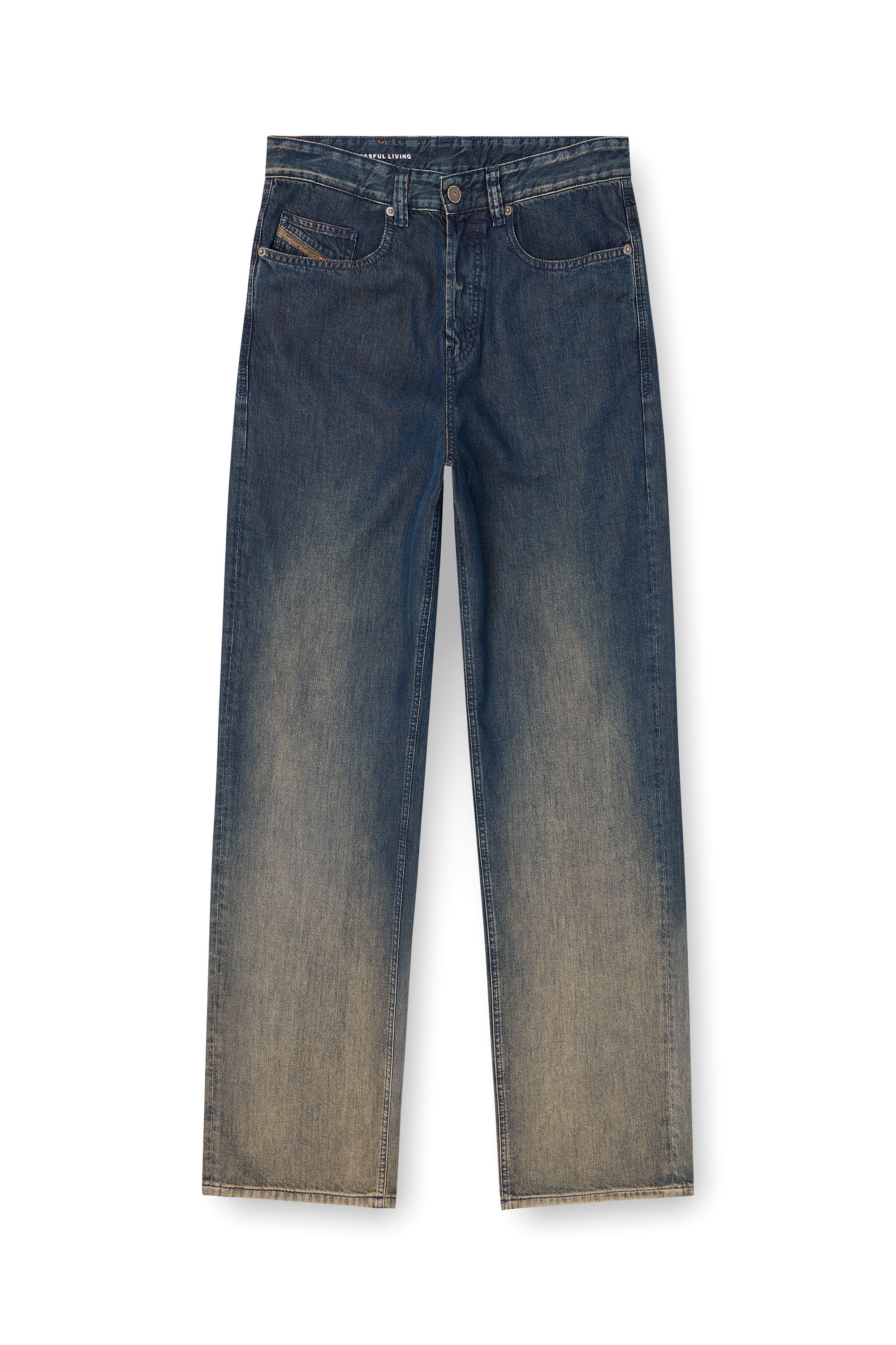 Diesel - Herren Relaxed Jeans 2001 D-Macro 068TD, Dunkelblau - 3