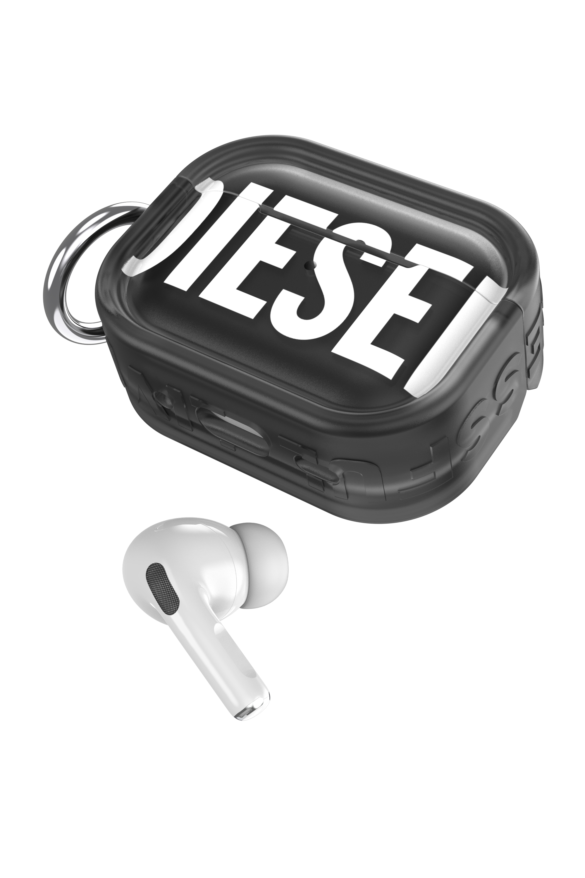 Diesel - 60451  AIRPODS CASE, Unisex Biscotto Bumper Case für Airpods Pro / Pro 2 in Schwarz - 4