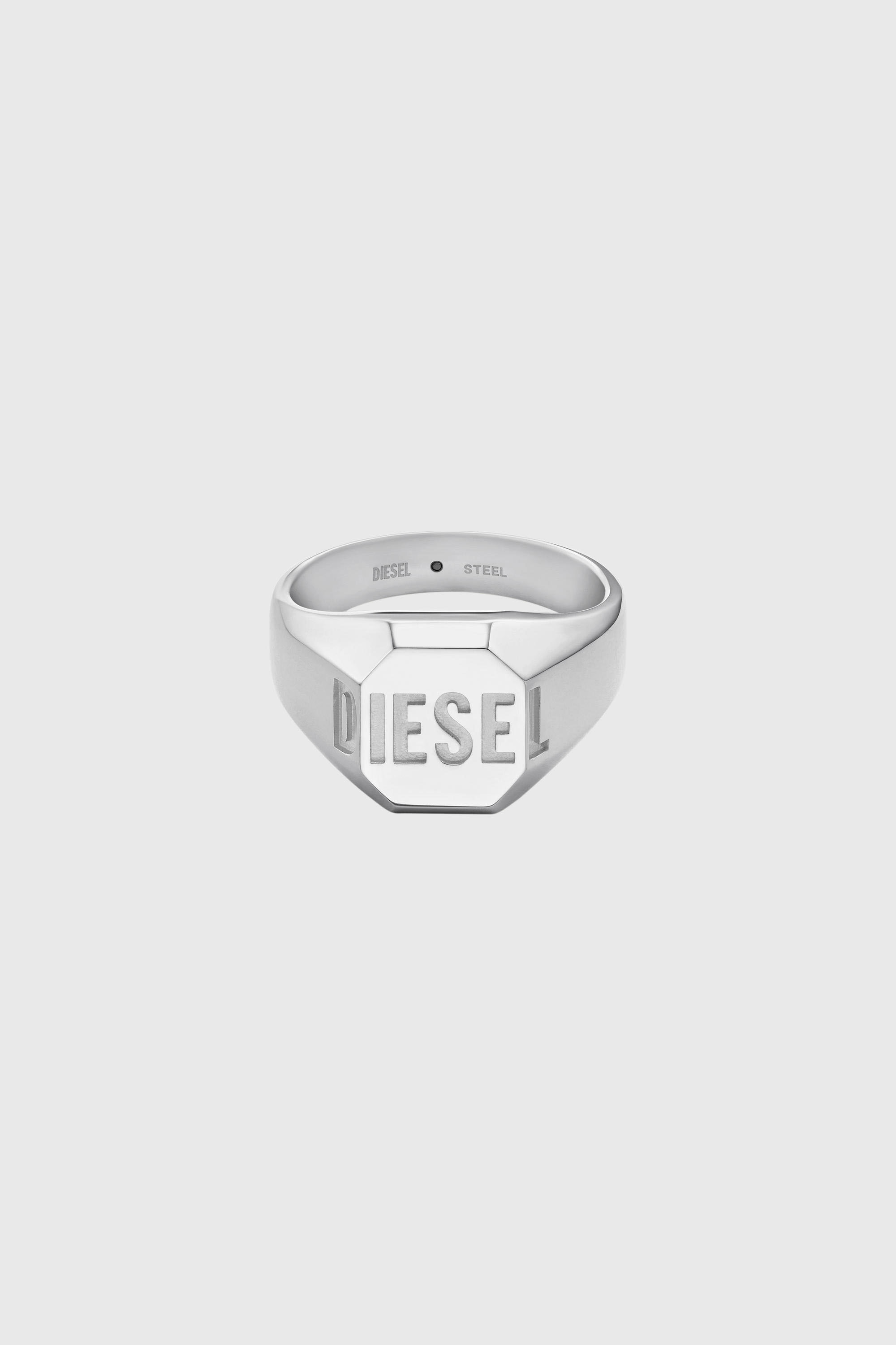 Diesel - DX1743040, Chevali&egrave;re en acier inoxydable Mixte in Gris argent&eacute; - 2