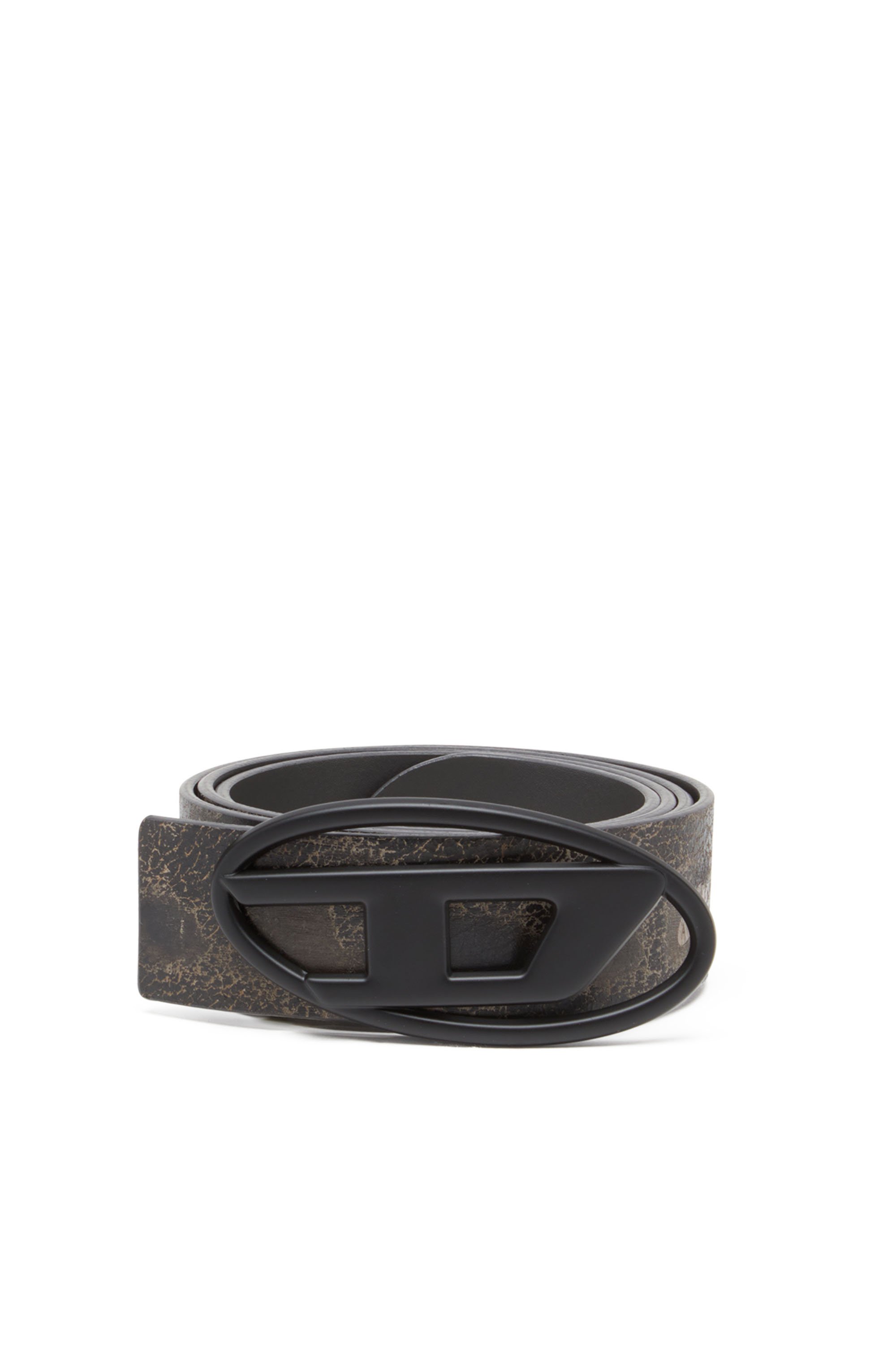 Diesel - B-1DR REV DD, Ceinture réversible en cuir traité Mixte in Polychrome - 1