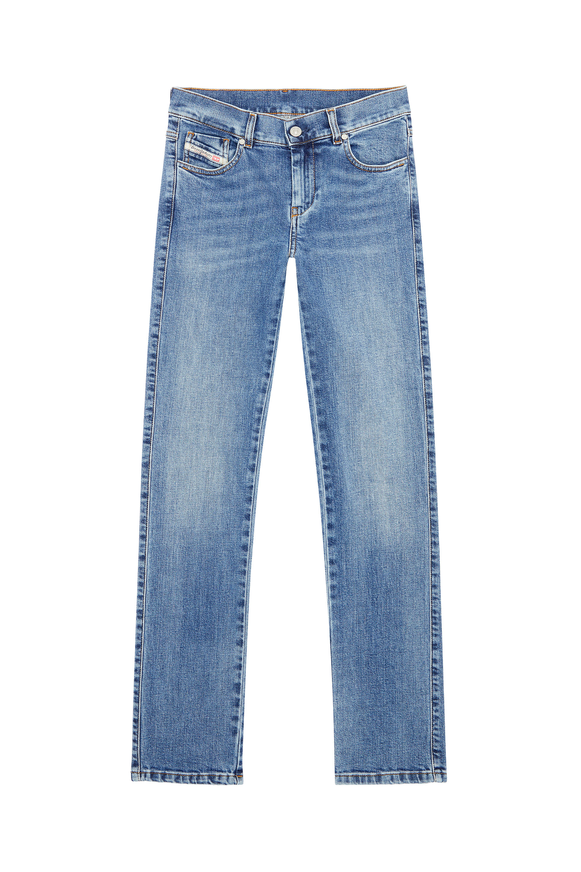 Diesel - Straight Jeans Sandy E09AA, Blu medio - Image 5