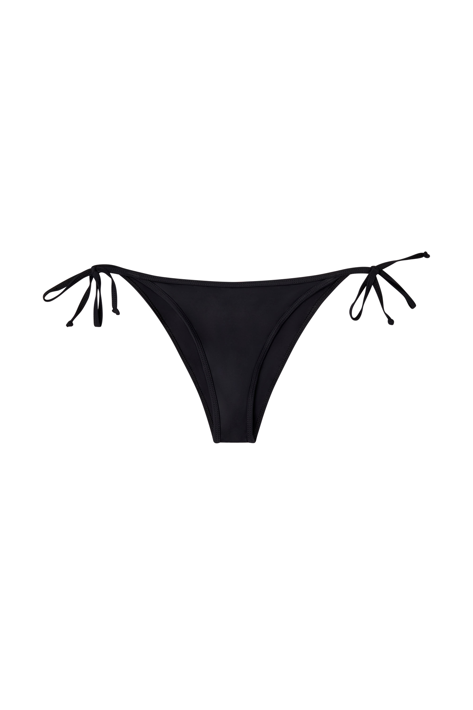 Diesel - BRAZILIAN-D-CORE, Damen Bikini-Hose mit Bindenband mit Logo auf der Rückseite in Schwarz - 4