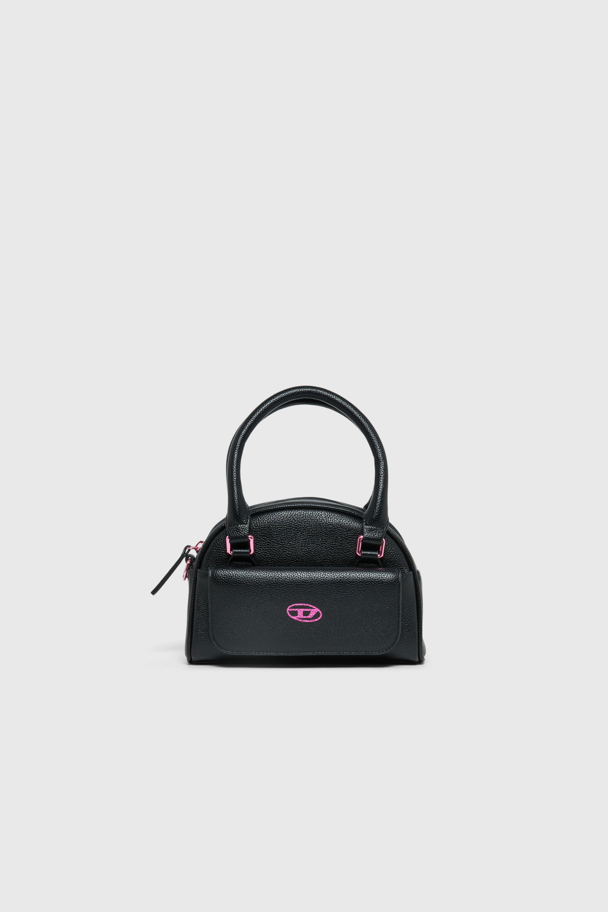 Diesel - WREDY, WREDY - Sac en tissu enduit grain&eacute; Femme in Noir - 1