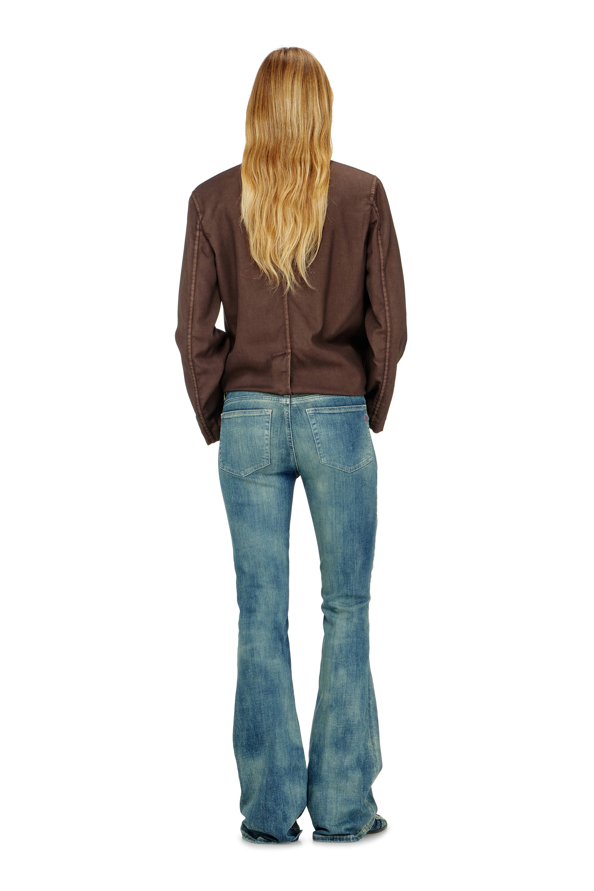Diesel - Bootcut Jeans 1969 D-Ebbey 09P41 Donna, Blu medio - Image 3
