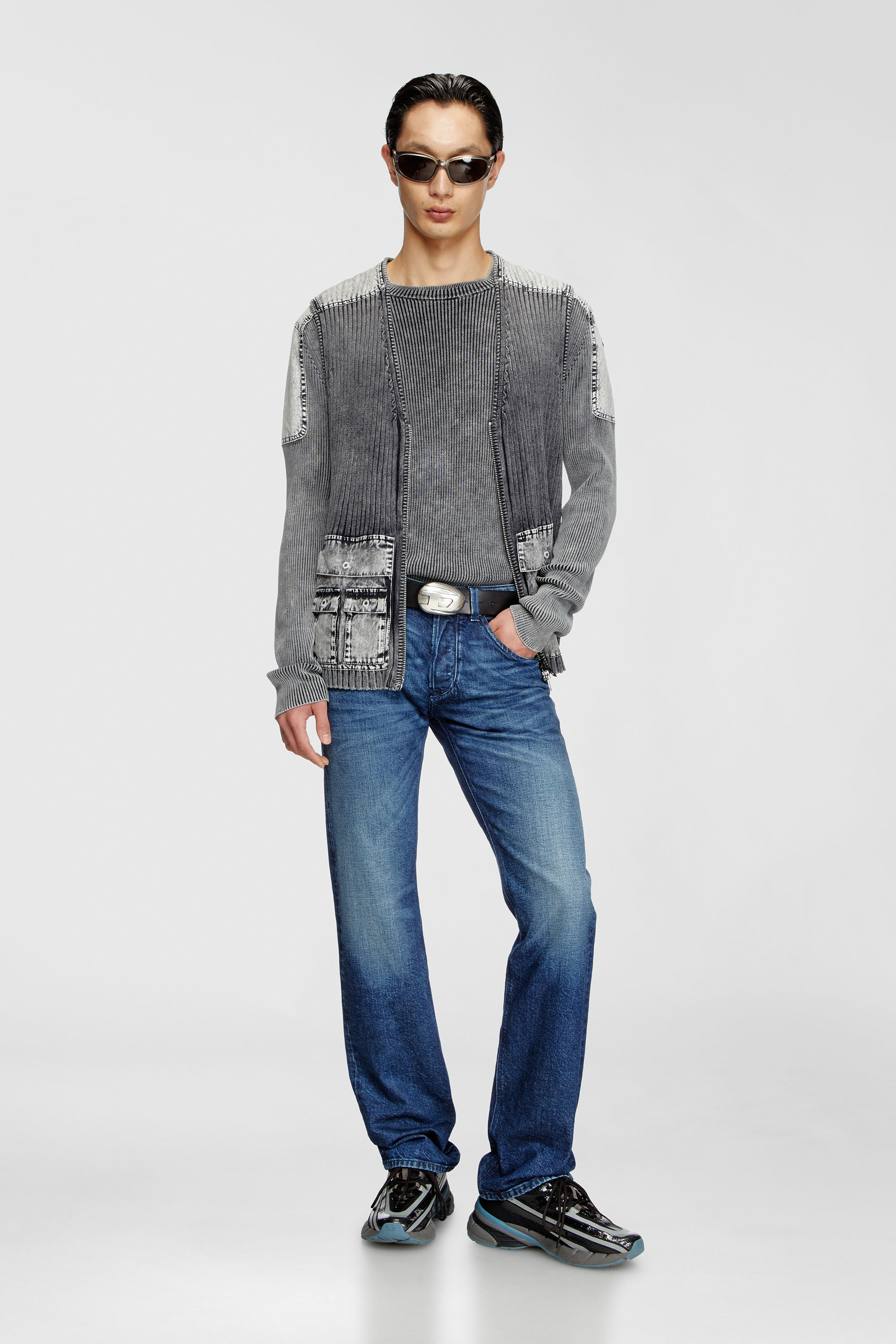 Diesel - Regular Jeans 1985 Larkee 09L51 Homme, Bleu Fonc&eacute; - Image 1