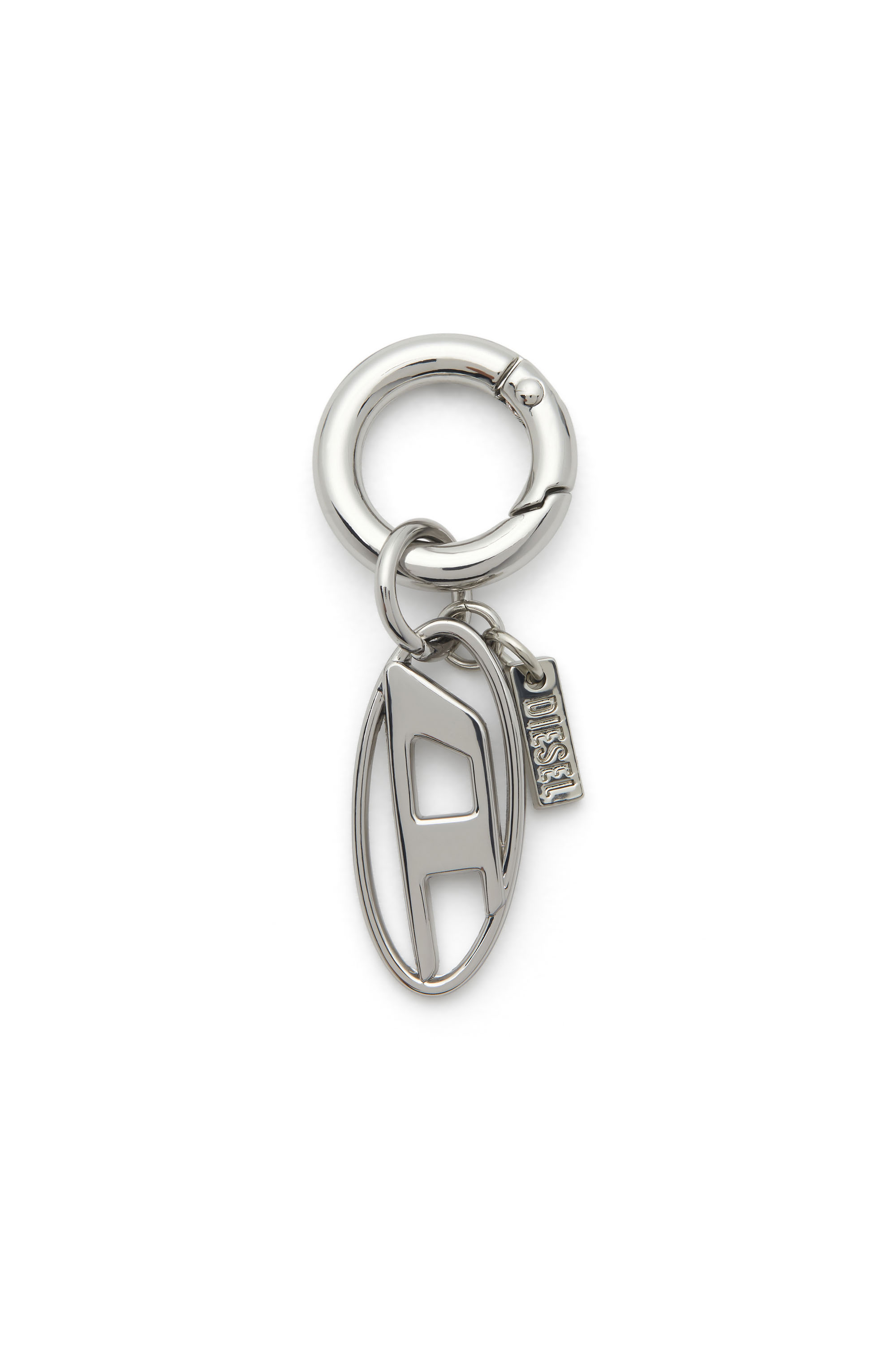 Diesel - CHARM-OVAL D, Charm in metallo con charm Oval D Unisex in Argento - 1
