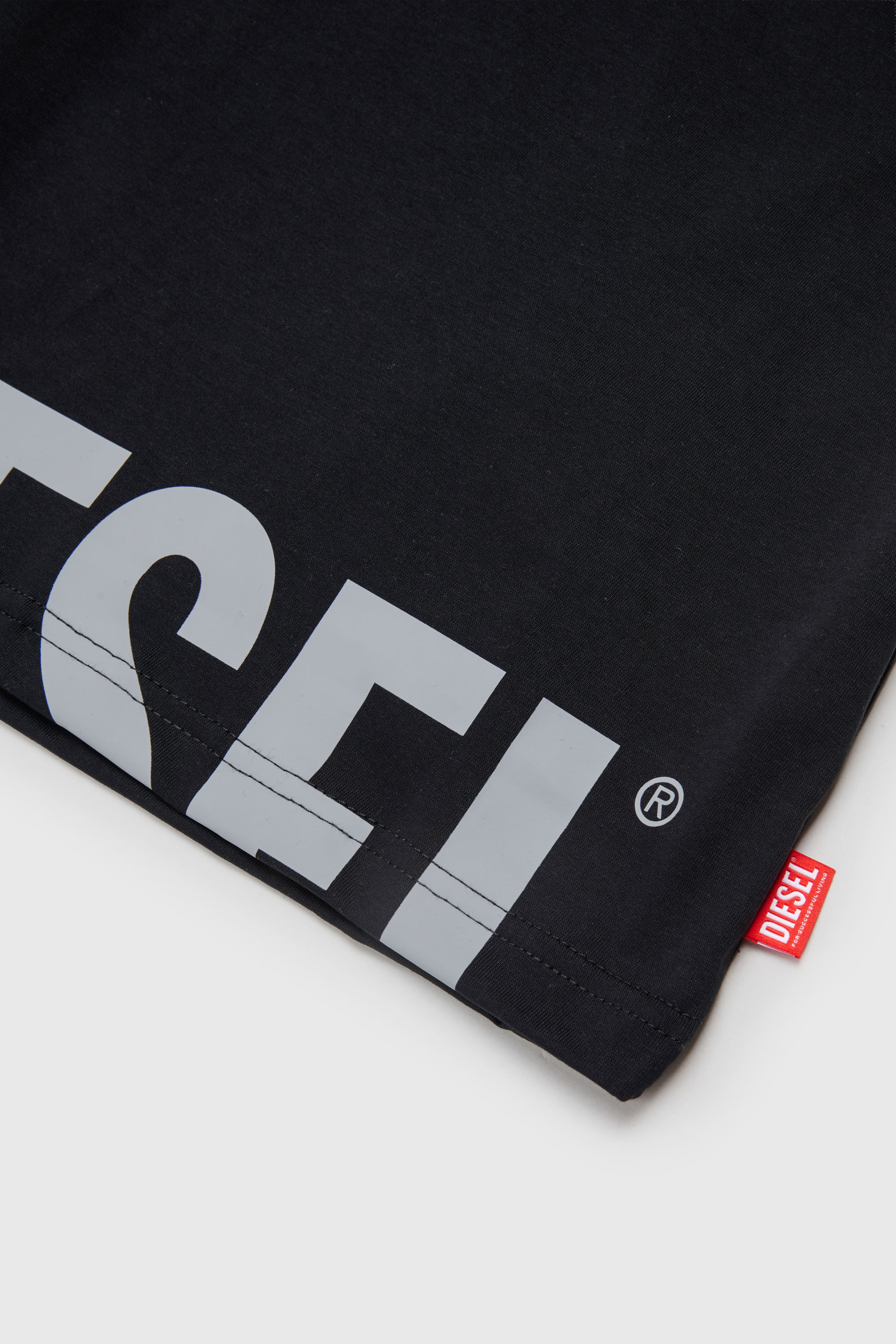Diesel - TPRES, T-shirt con logo cut-off Uomo in ToBeDefined - 4