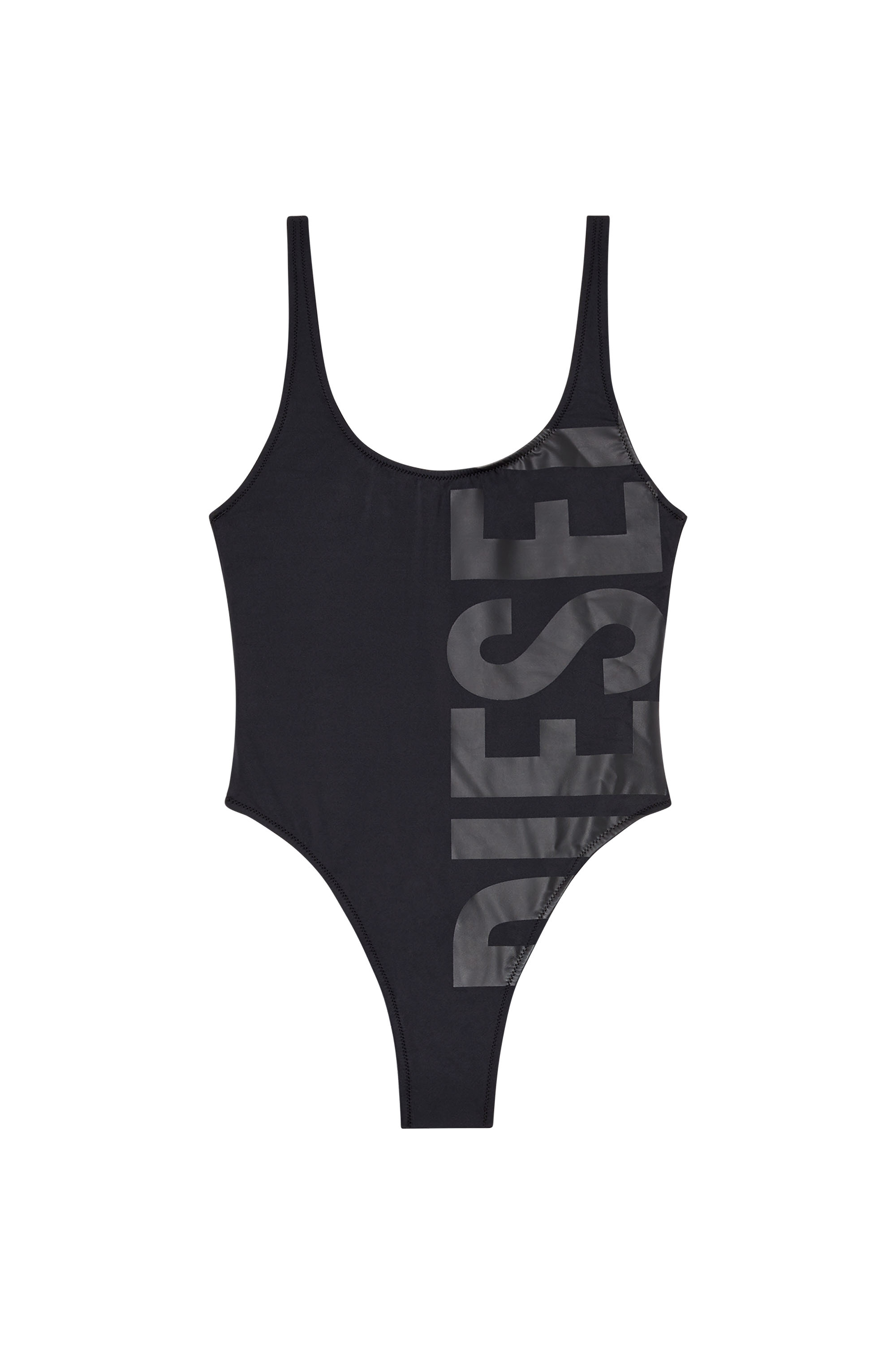 Diesel - BFSW-KYLIA, Maillot de bain avec maxi imprimé Diesel Femme in Noir - 4