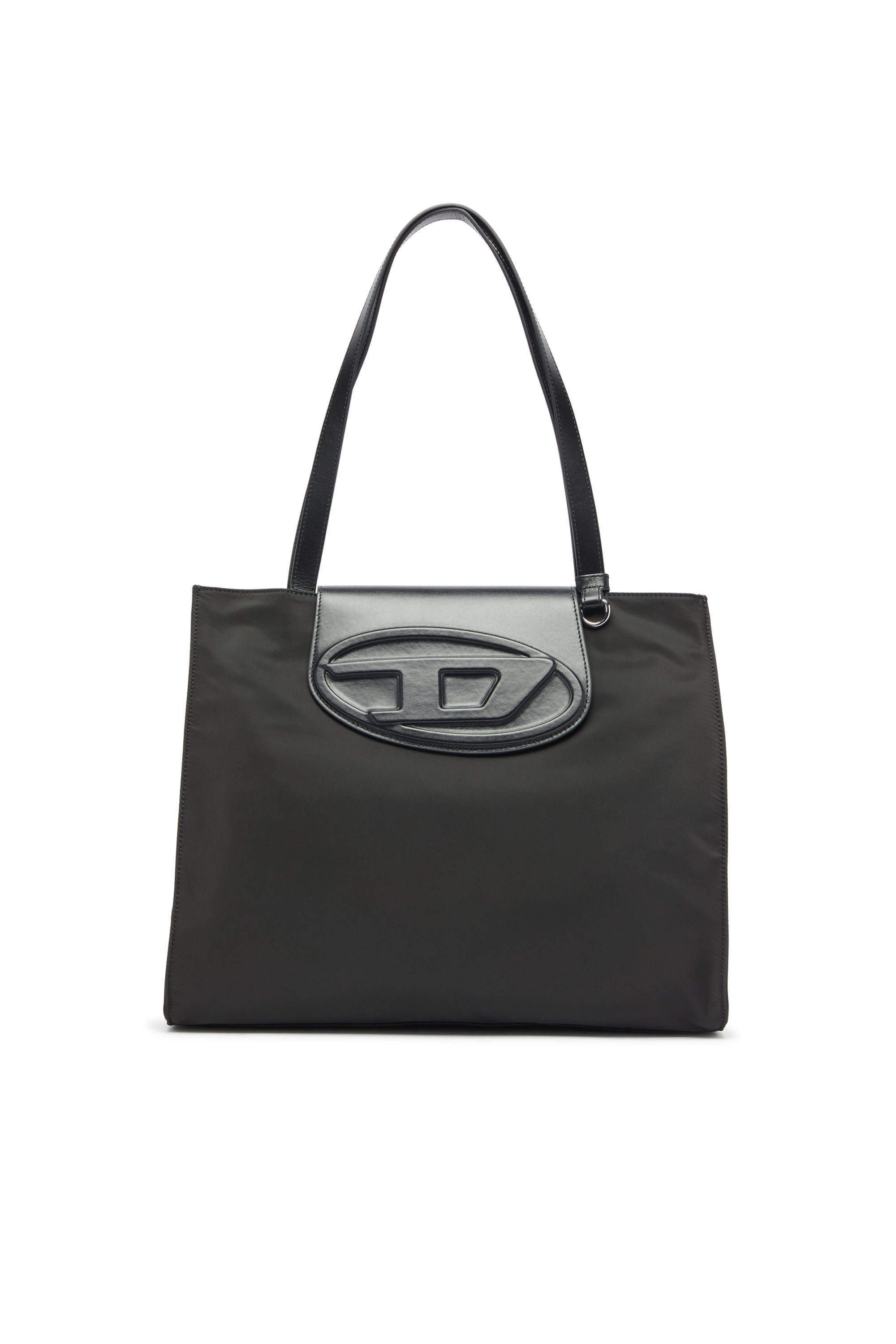 Diesel - 1DR TOTE E/W, Unisex's 1DR - Shopping bag in nylon with leather flap in null - 1