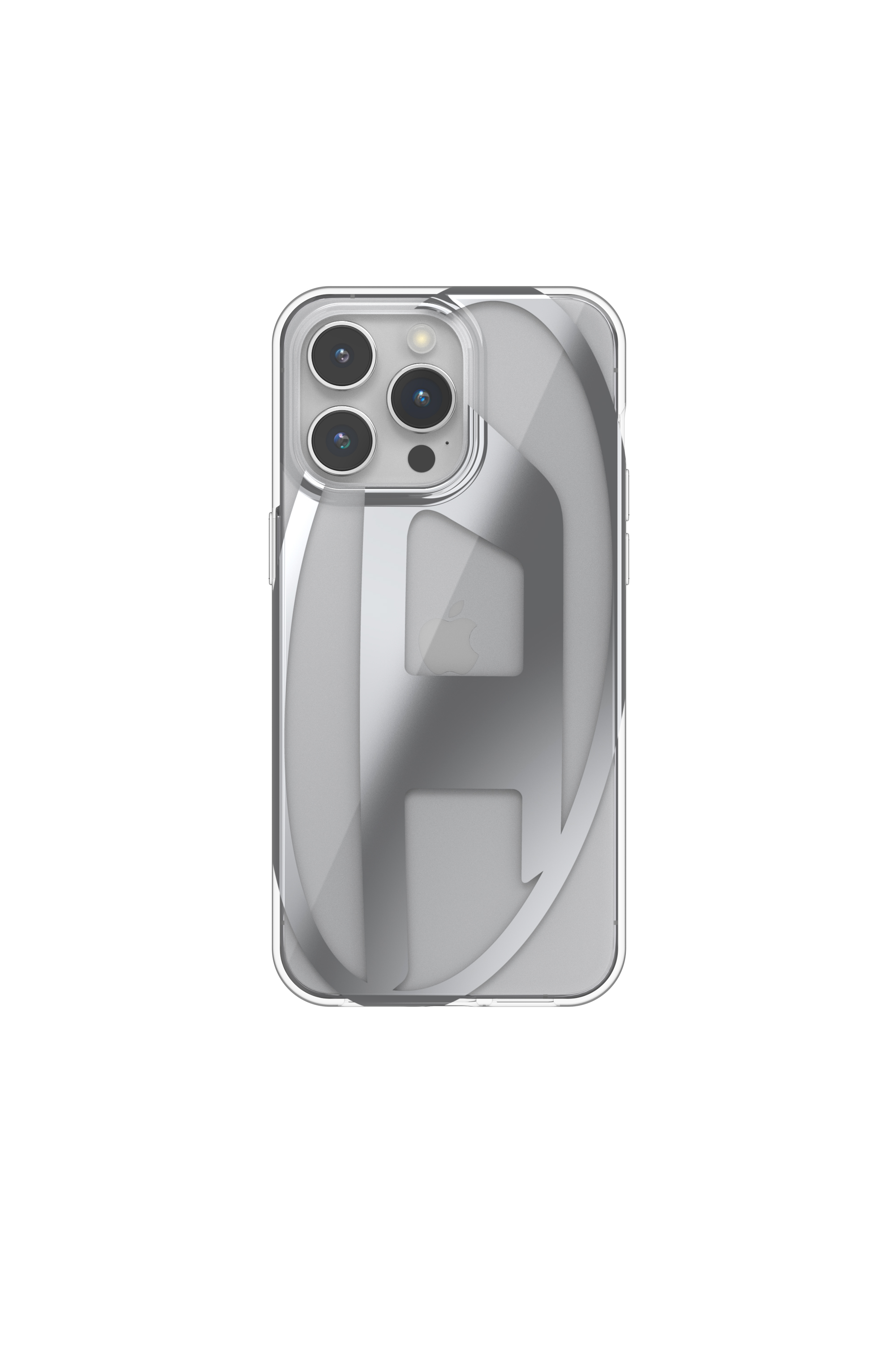 Diesel - 54204 MOULDED CASE, Unisex Handycase transparent D iP15 Pro Max in Silber - Image 2
