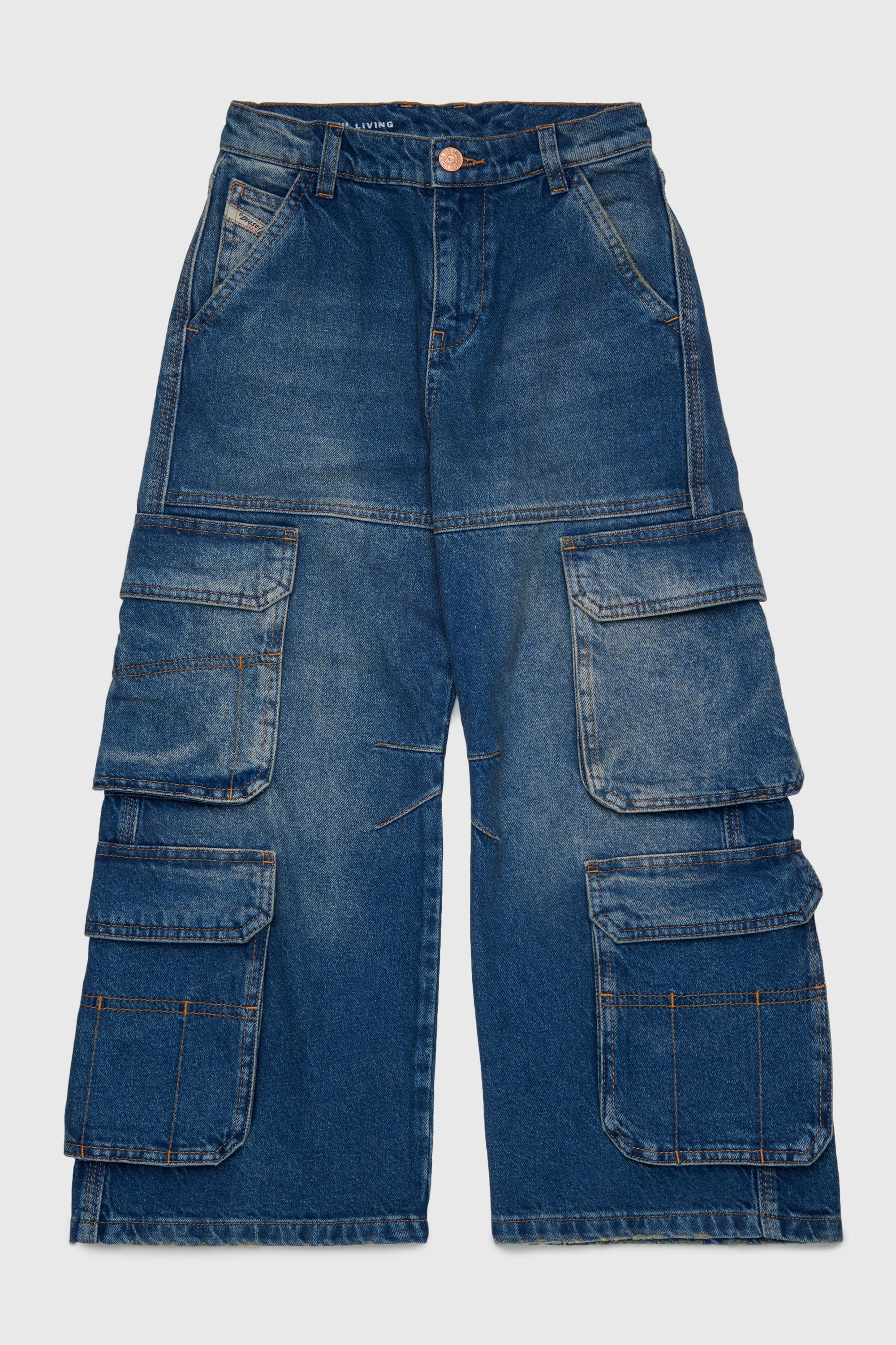 Diesel - D-ARGJX-CARGO-S-J Donna, Blu medio - Image 1