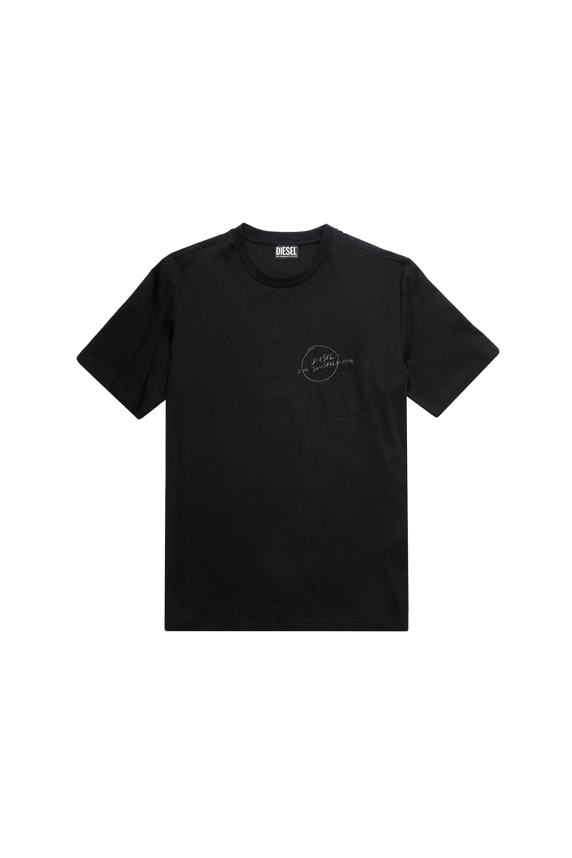 T-JUST-WORKY, Black - T-Shirts