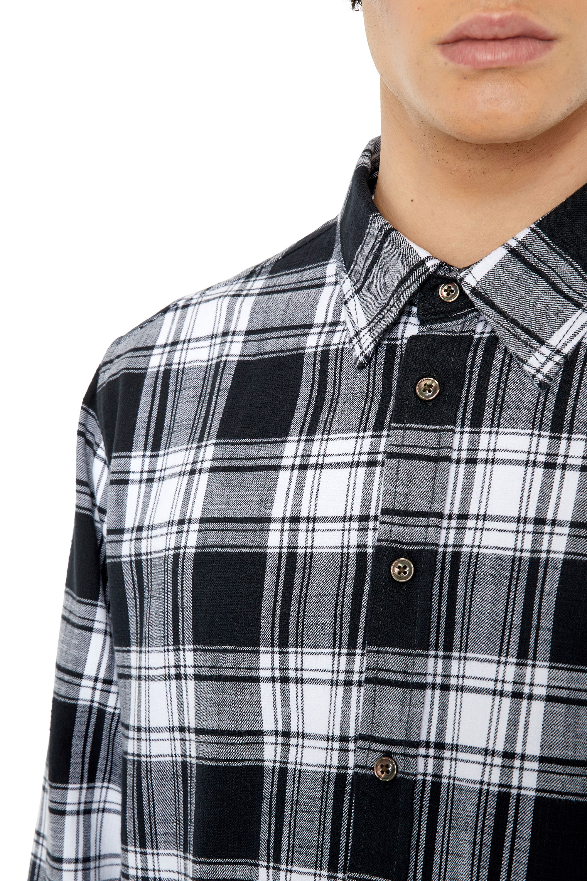Diesel - S-UMBE-CHECK-N, Schwarz/Weiss - Image 3
