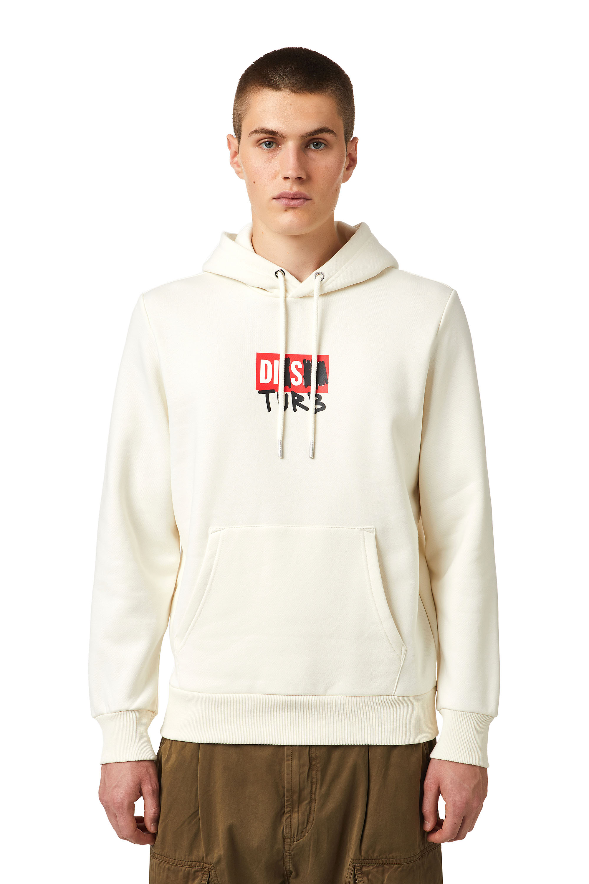 S-GIRK-HOOD-B8, Weiß - Sweatshirts