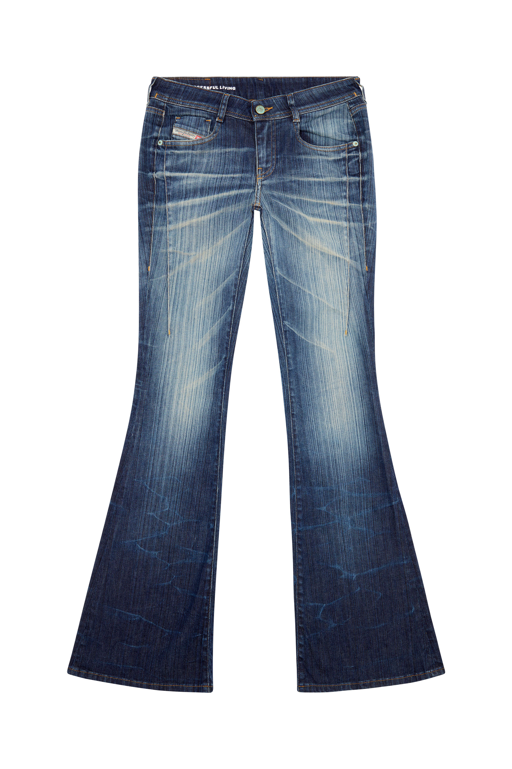 Diesel - Bootcut and Flare Jeans 1969 D-Ebbey 09I03, Blu Scuro - Image 5