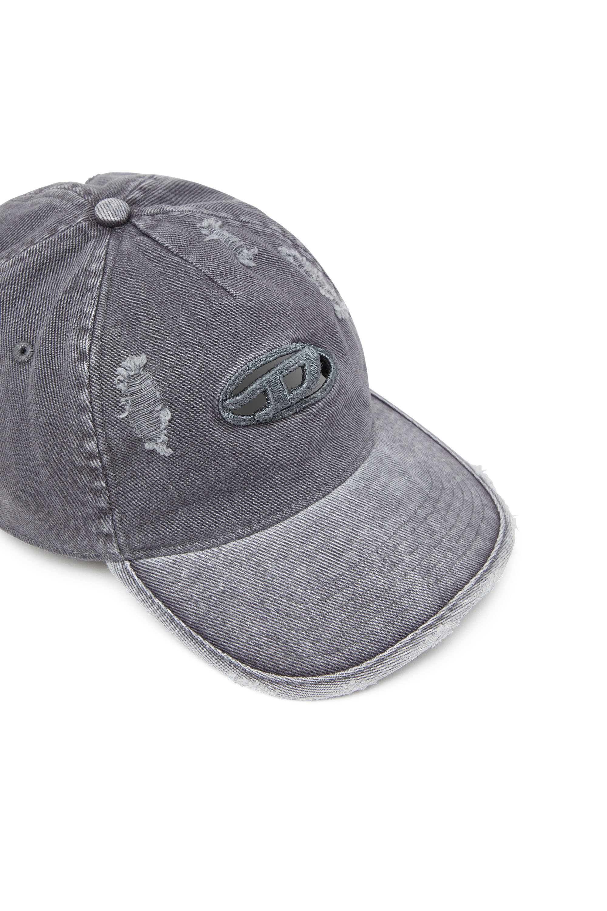 Diesel - C-BALL-UTLT, Casquette de baseball Homme in Gris - 3