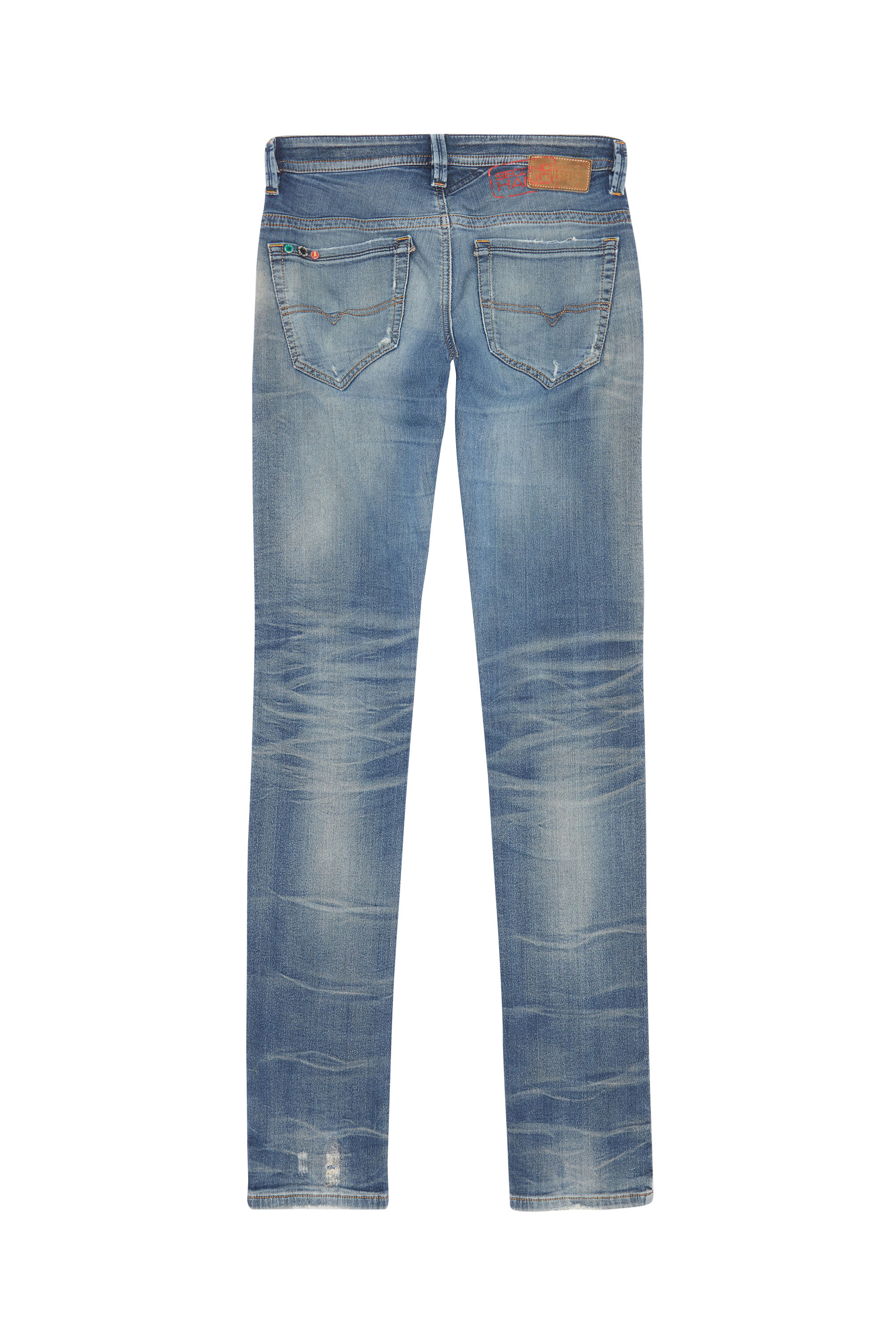 Diesel - REEBOT-DENIM-THAVAR JoggJeans® Homme, Bleu Foncé - Image 2