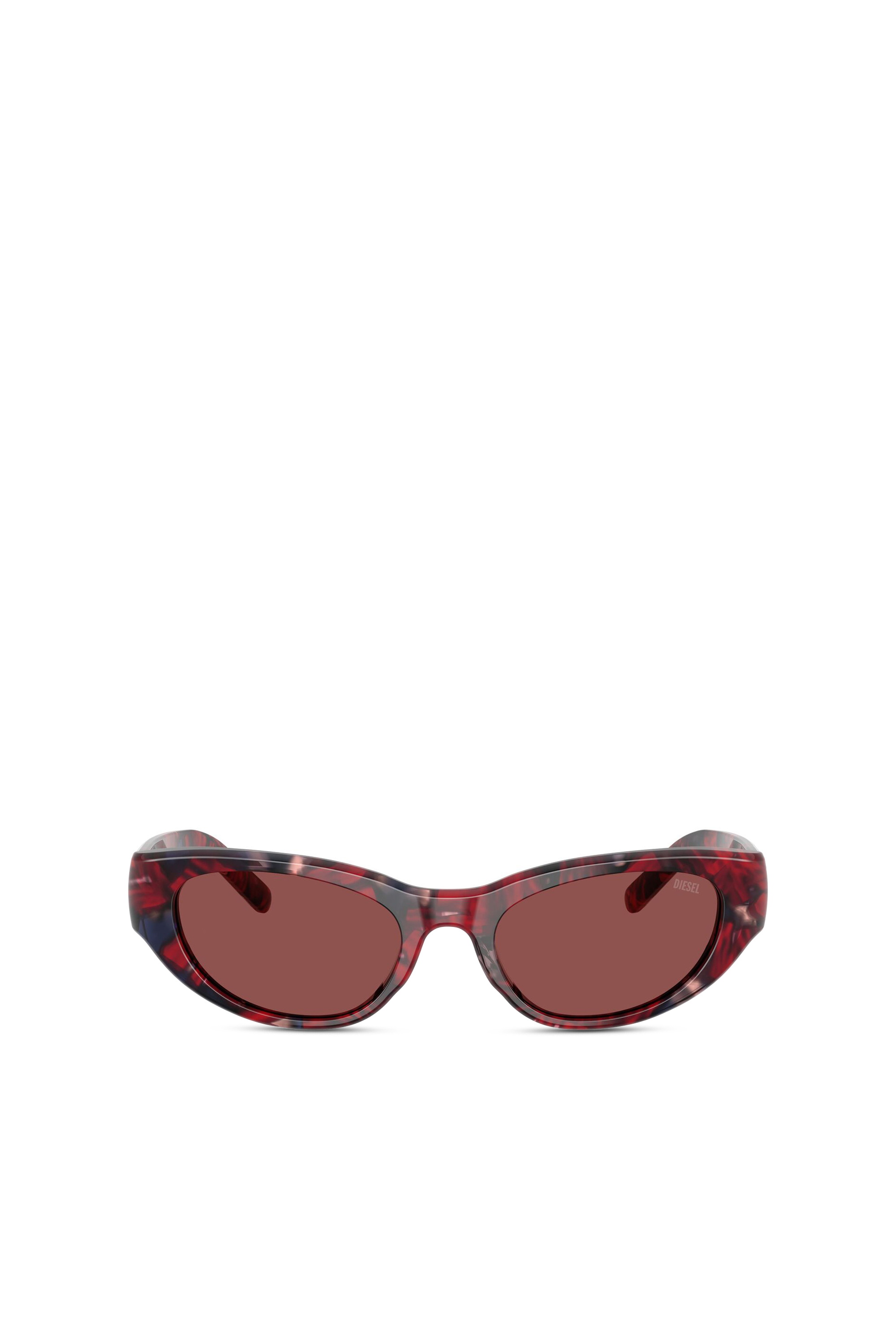 Diesel - 0DL2010U, Unisex Cateye-Sonnenbrillen in Rot/Braun - 1
