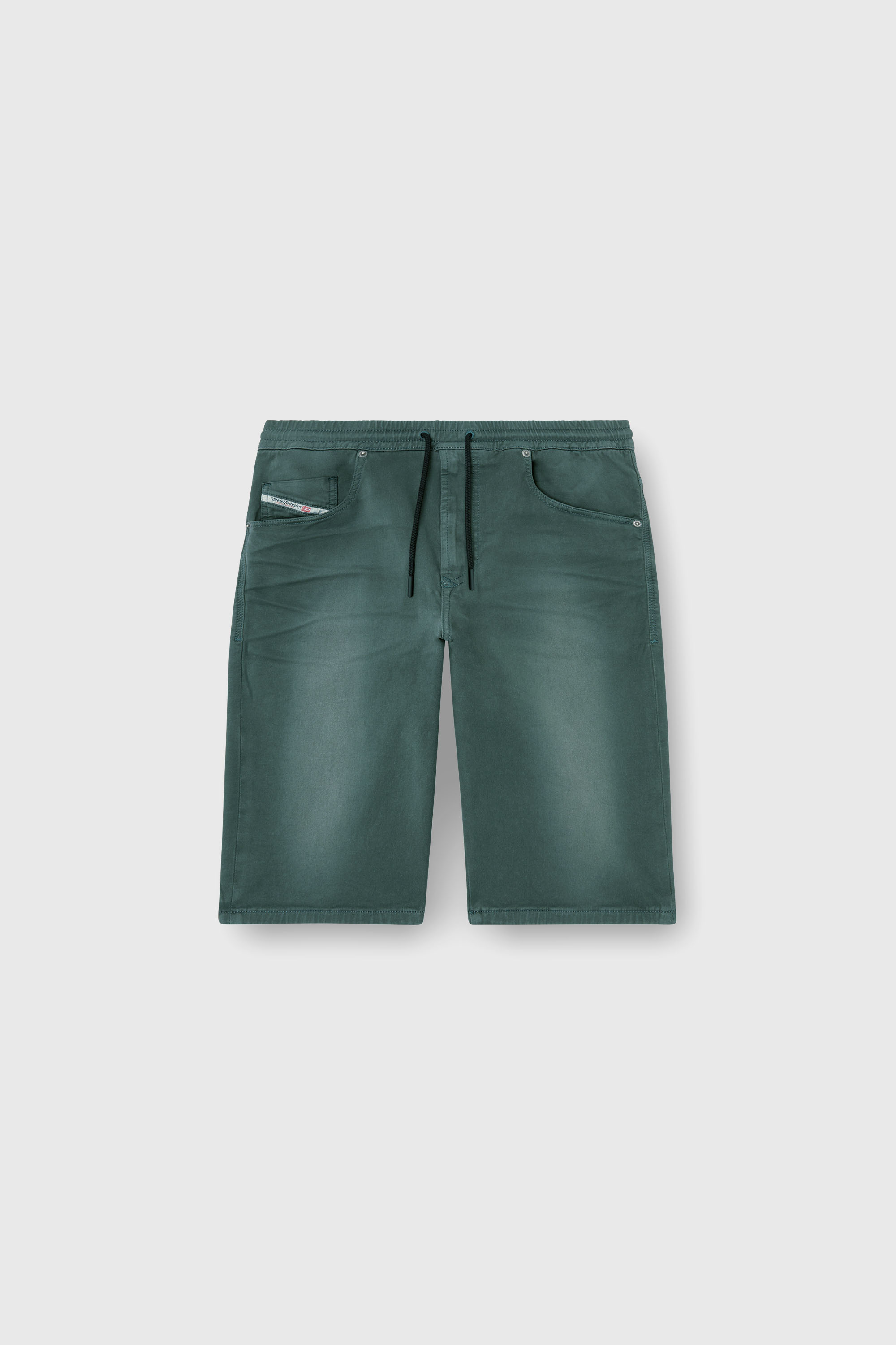 Diesel - 2033 D-KROOLEY-SHORT JOGG, Short chino en JoggJeans Homme in Gris - 2