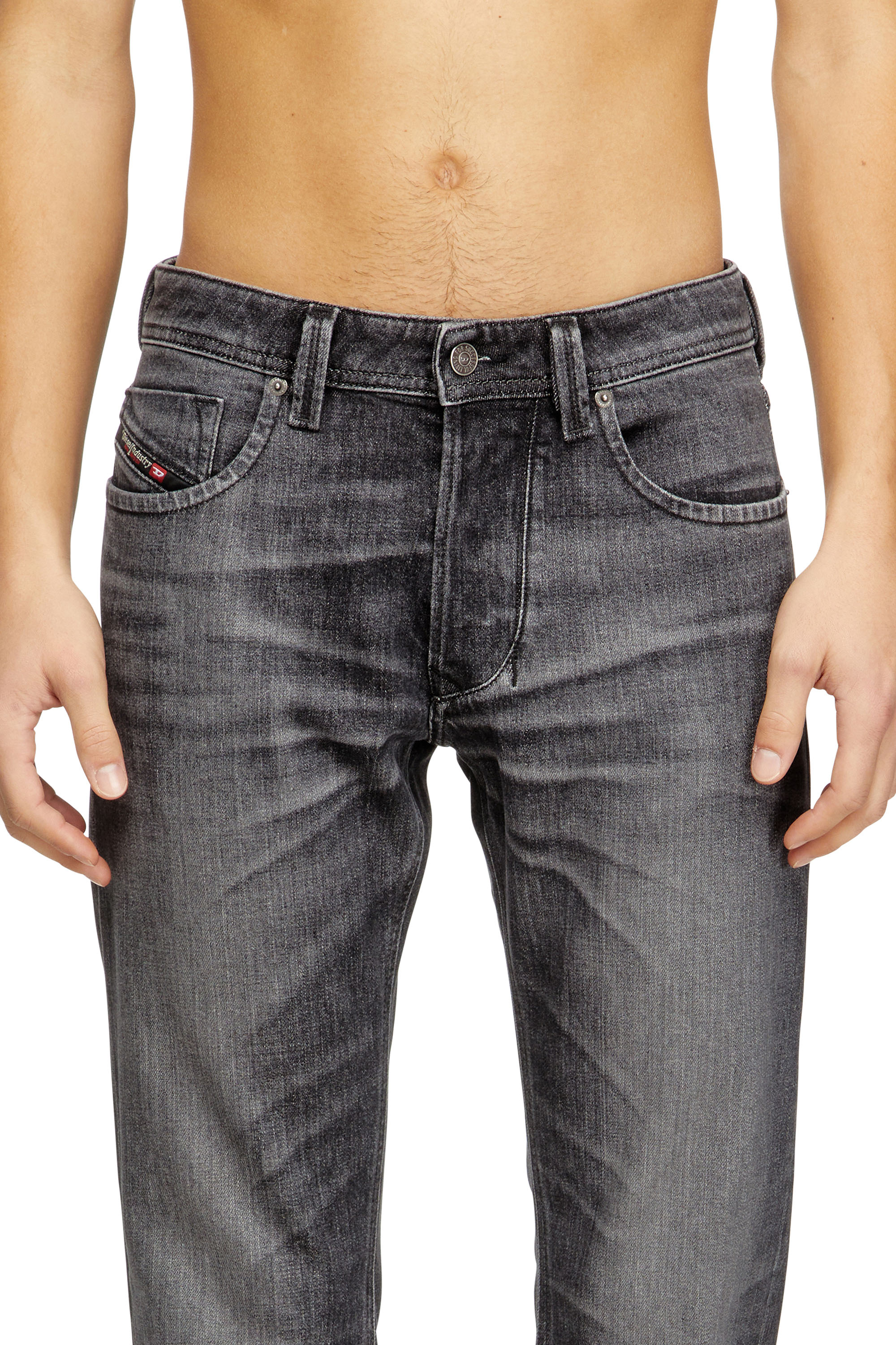 Diesel - Regular Jeans 1985 Larkee 09N49 Homme, Gris - Image 5