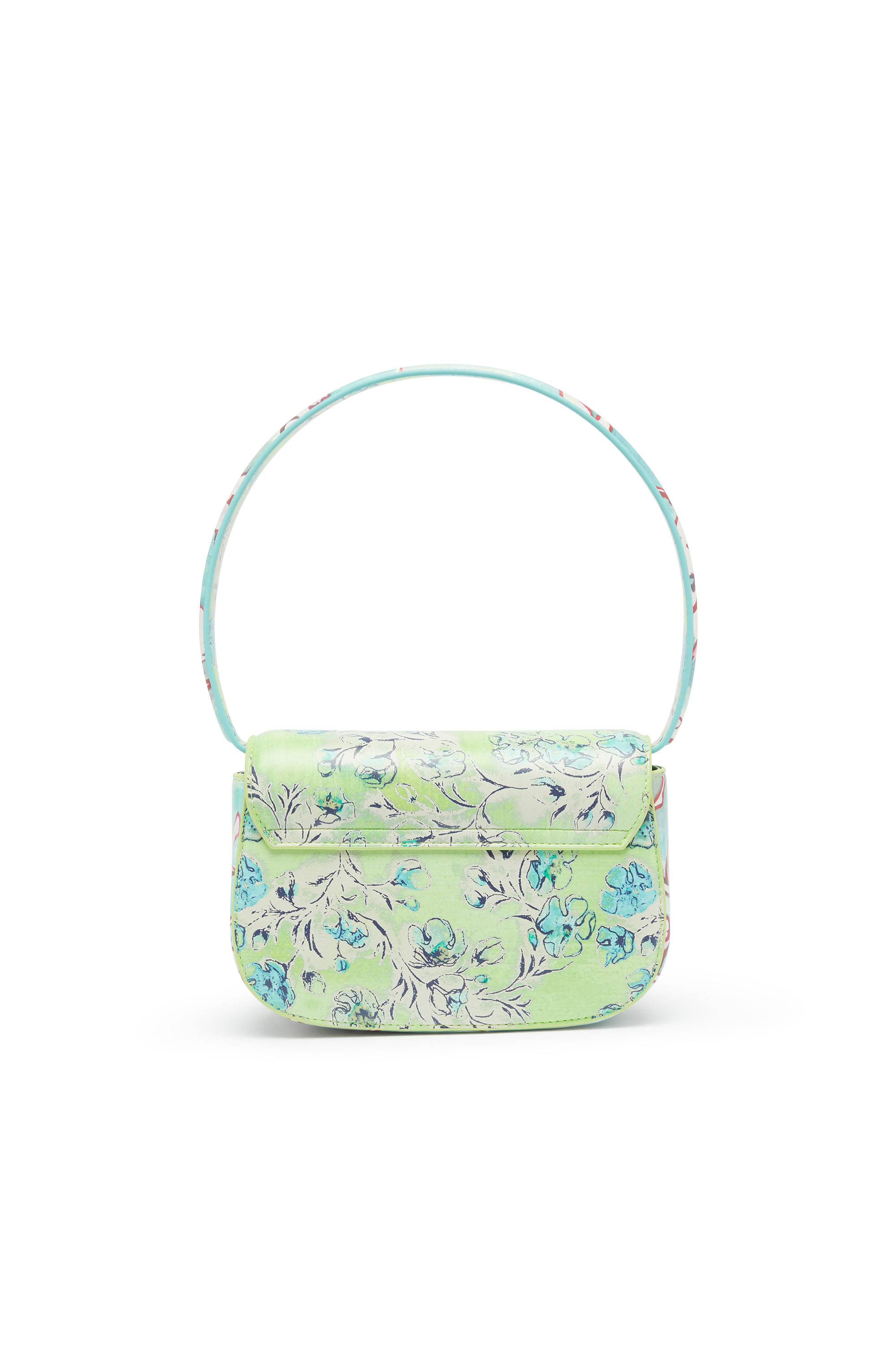 Diesel - 1DR, 1DR-Borsa iconica con stampa floreale Donna in Verde - 2
