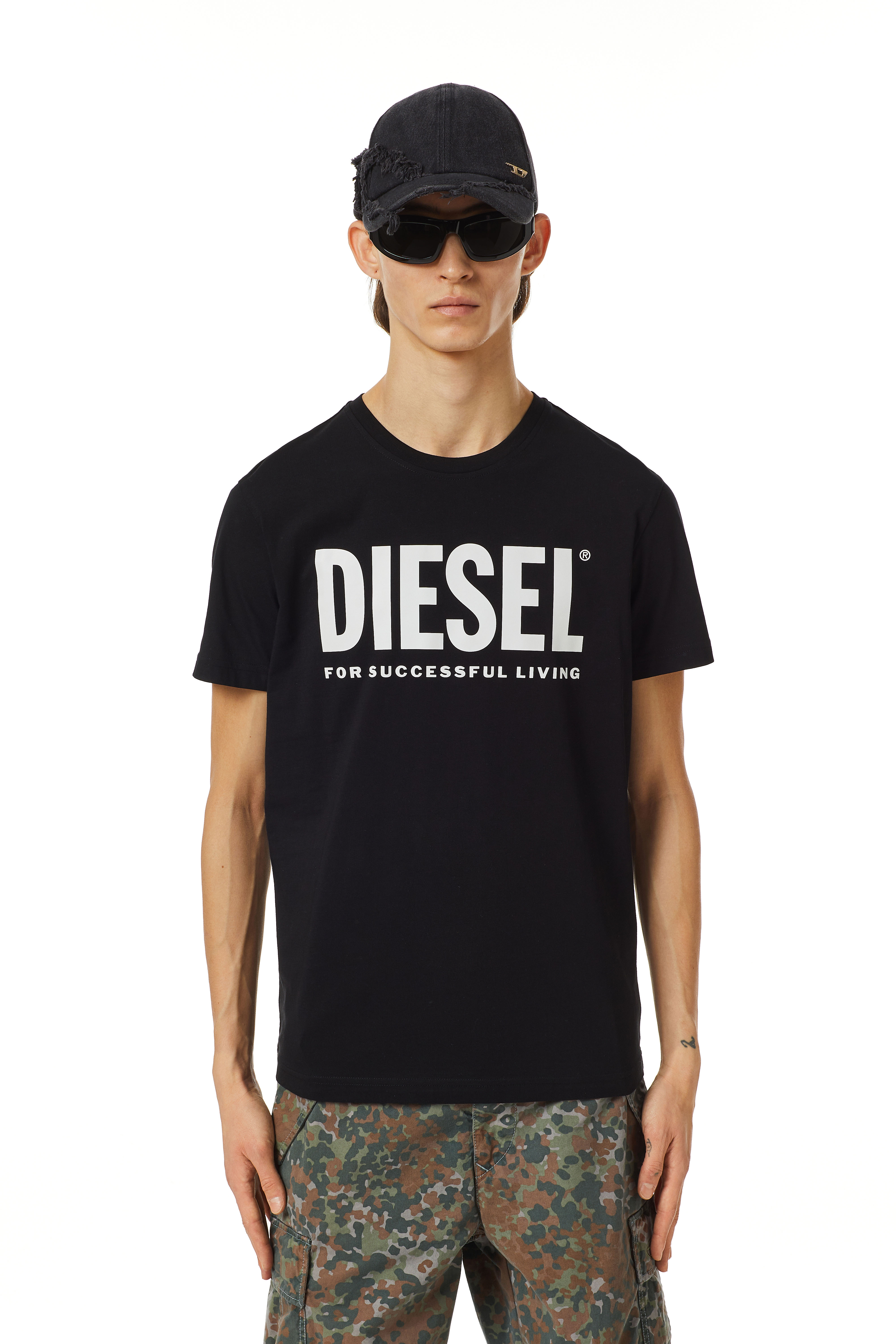 T-DIEGOS-ECOLOGO, Schwarz - T-Shirts
