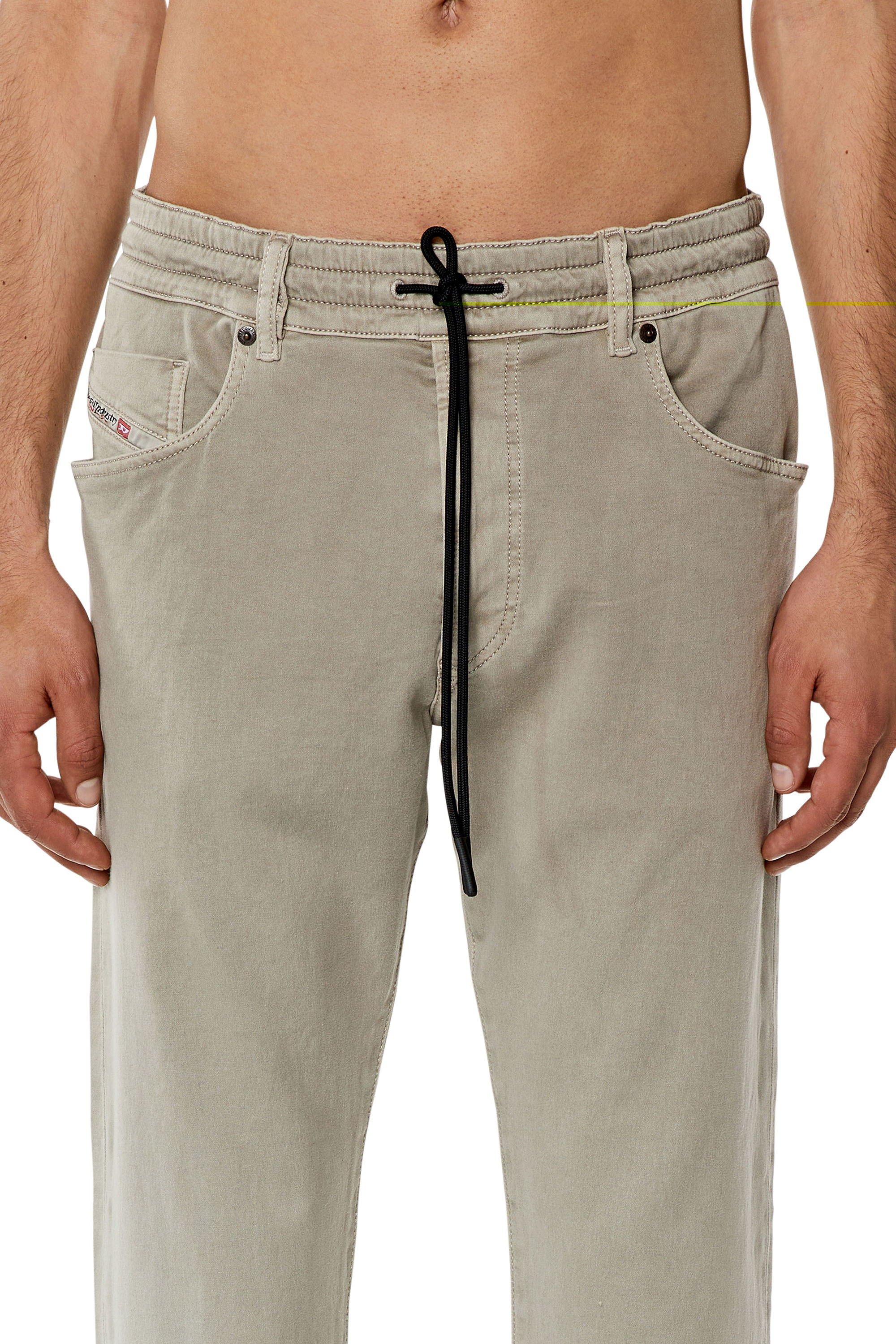 Diesel - Krooley JoggJeans® 068DY Tapered, Grigio - Image 3