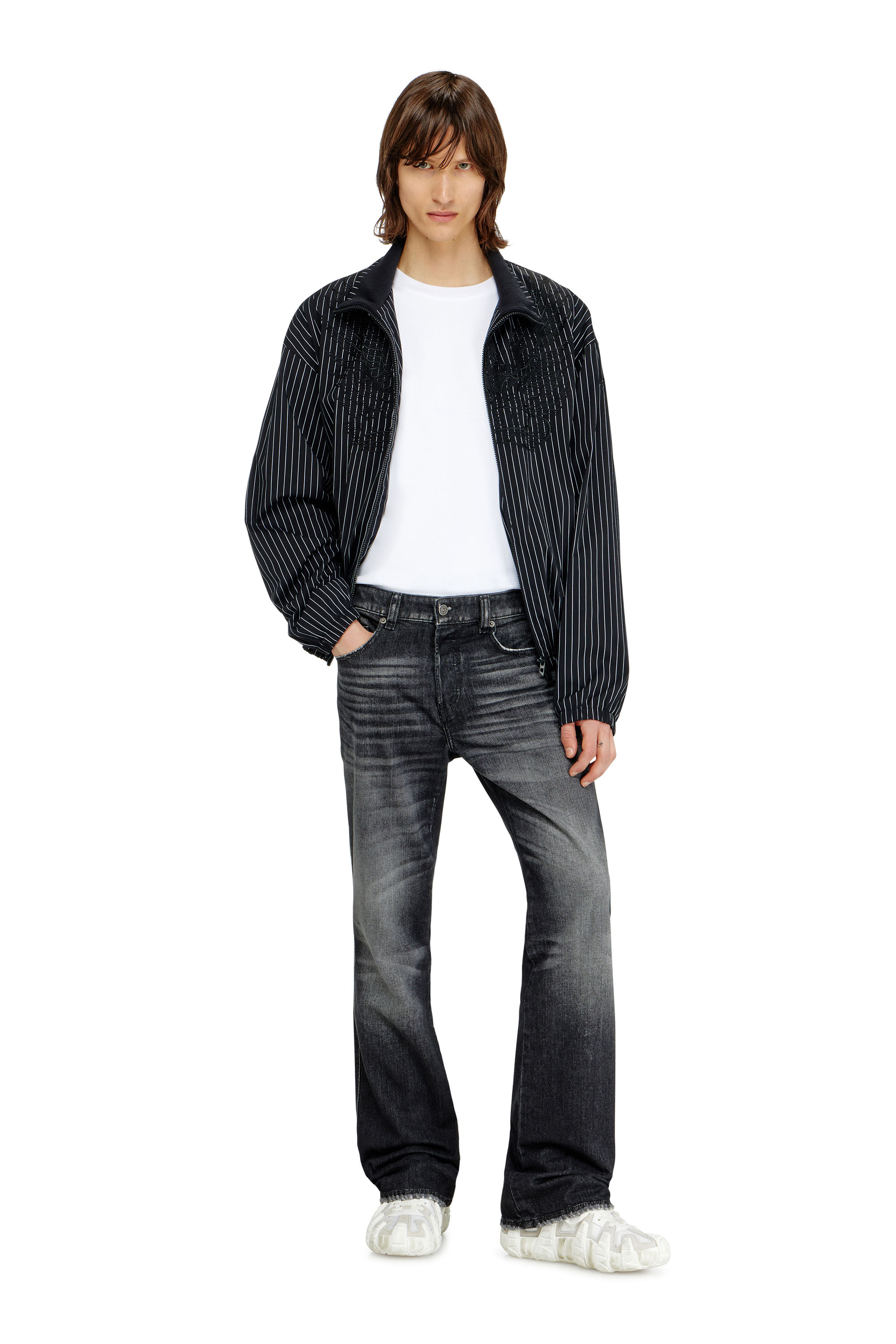 Diesel - Bootcut Jeans 1998 D-Buck 09L50 Homme, Noir/Gris fonc&eacute; - Image 2