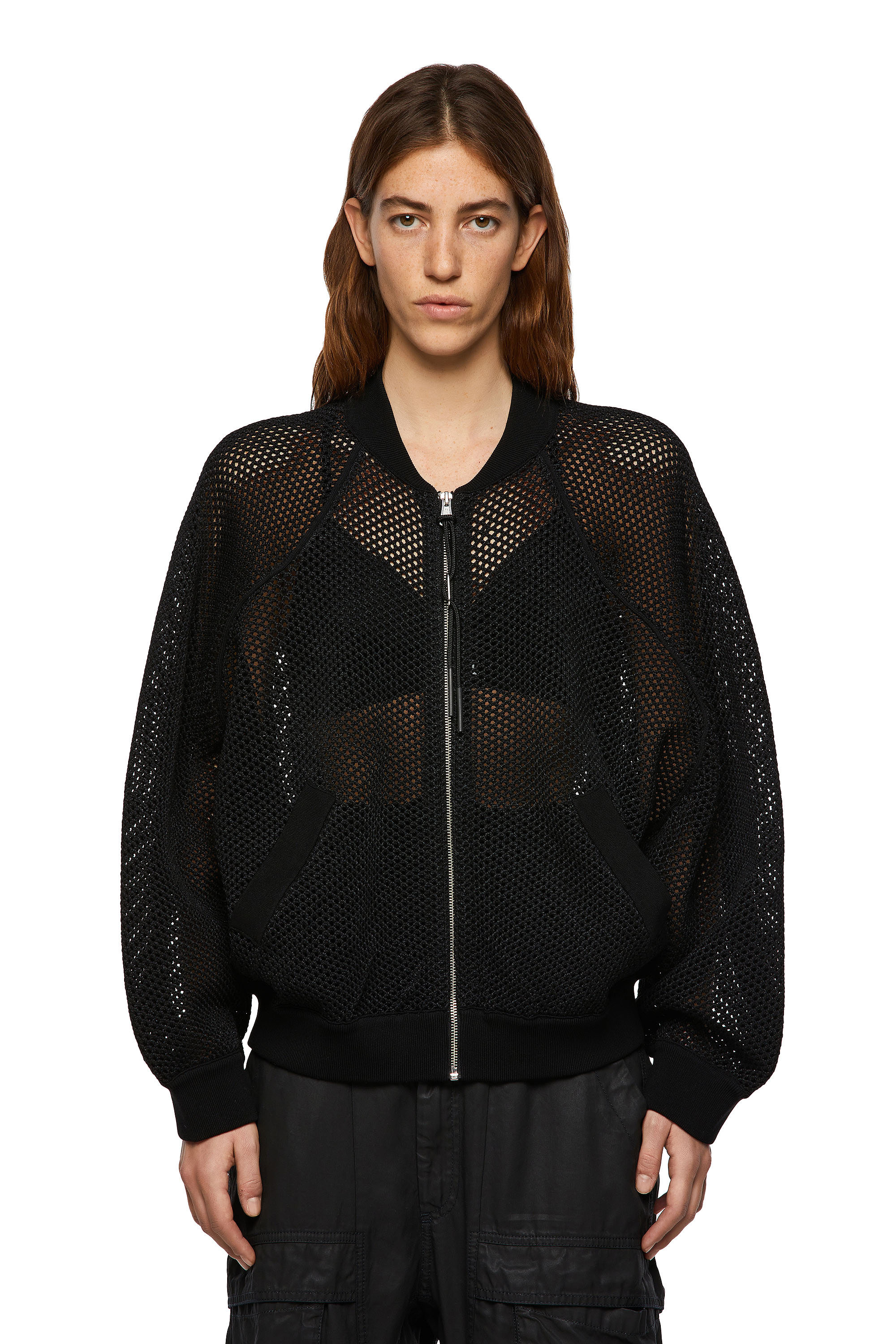 M-INDYANA, Noir - Pull Maille