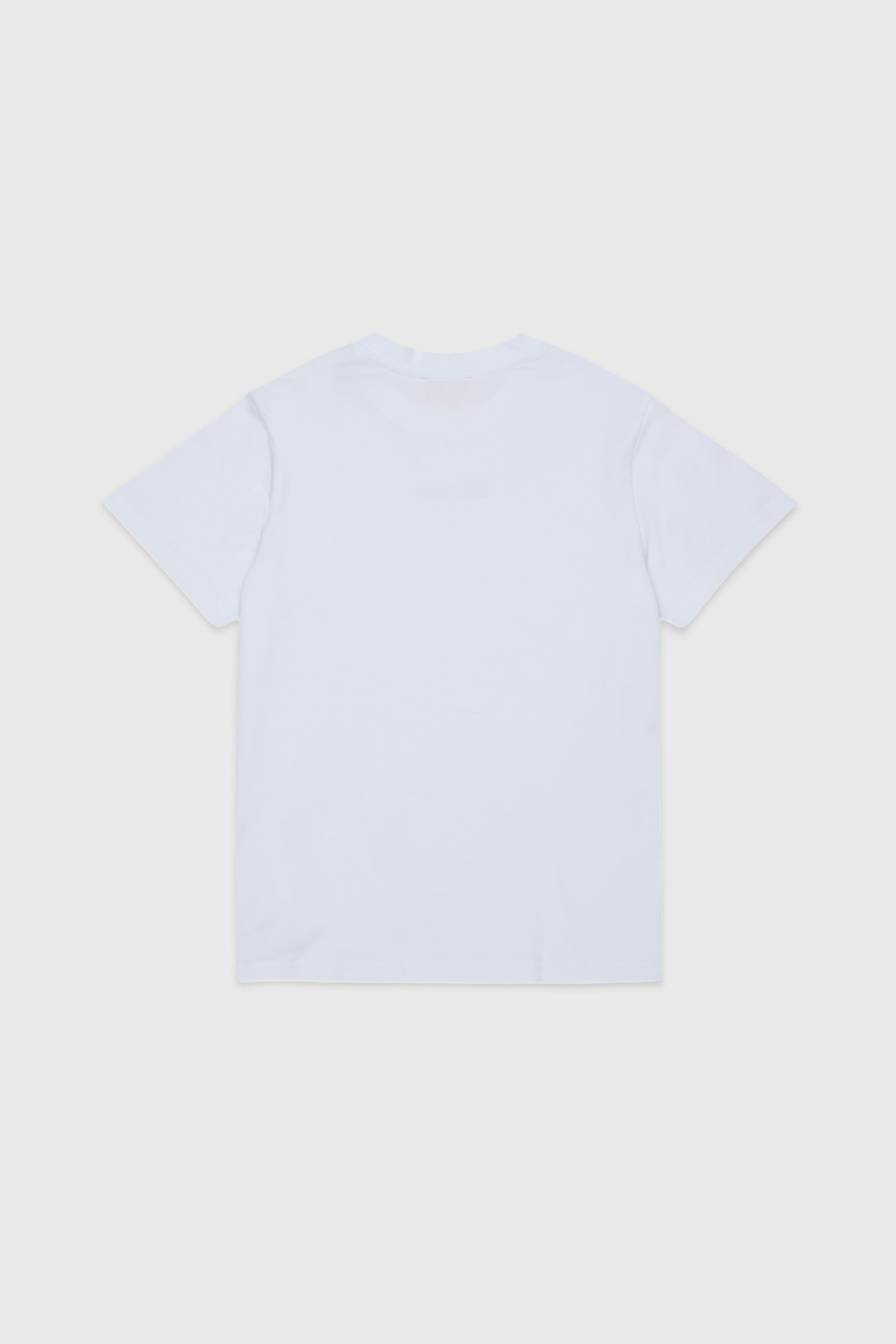 Diesel - UTTER, T-shirt en coton stretch avec logo imprim&eacute; Homme in Blanc - 2