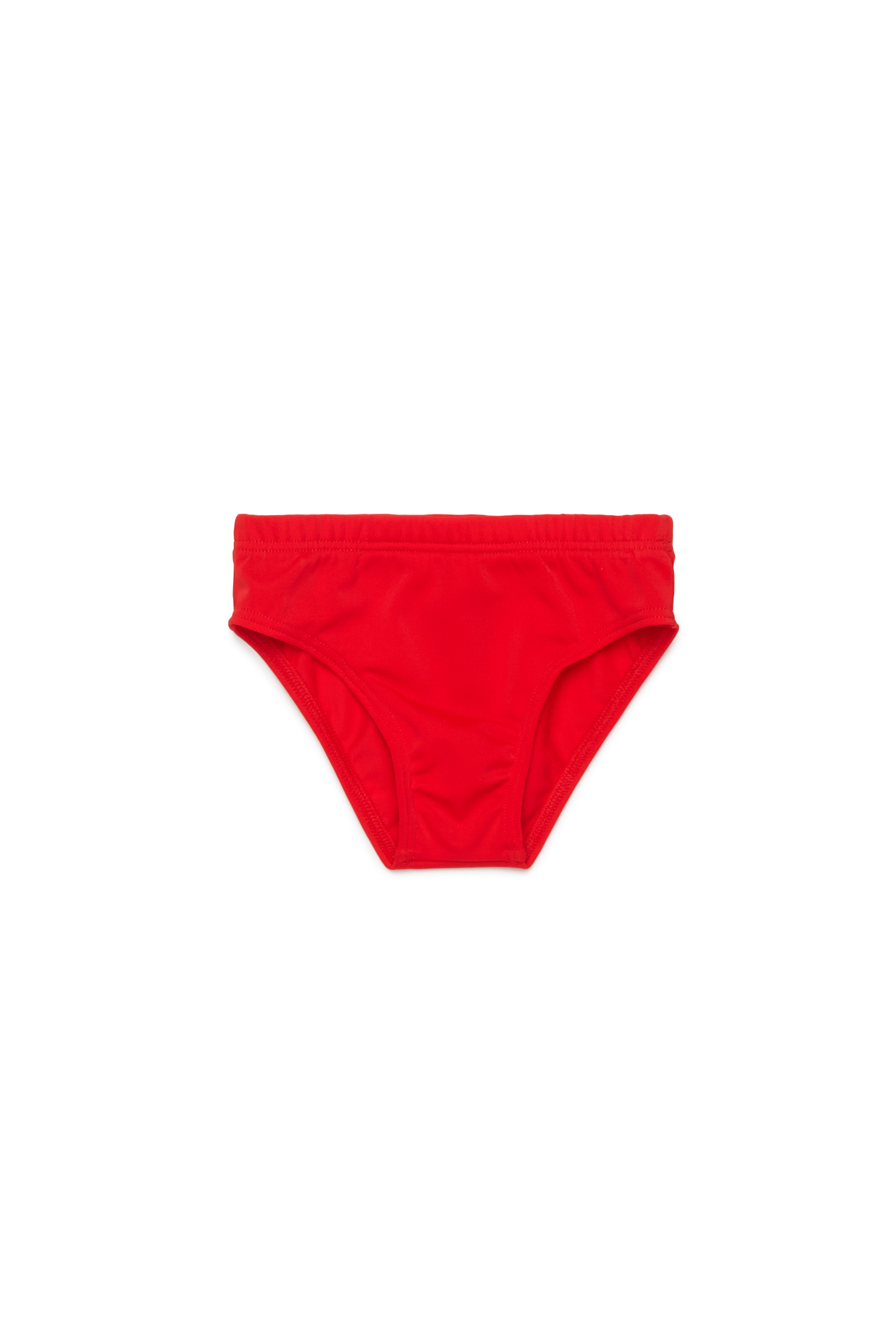 Diesel - MILIB, Slip da bagno con stampa Diesel Uomo in Rosso - 1