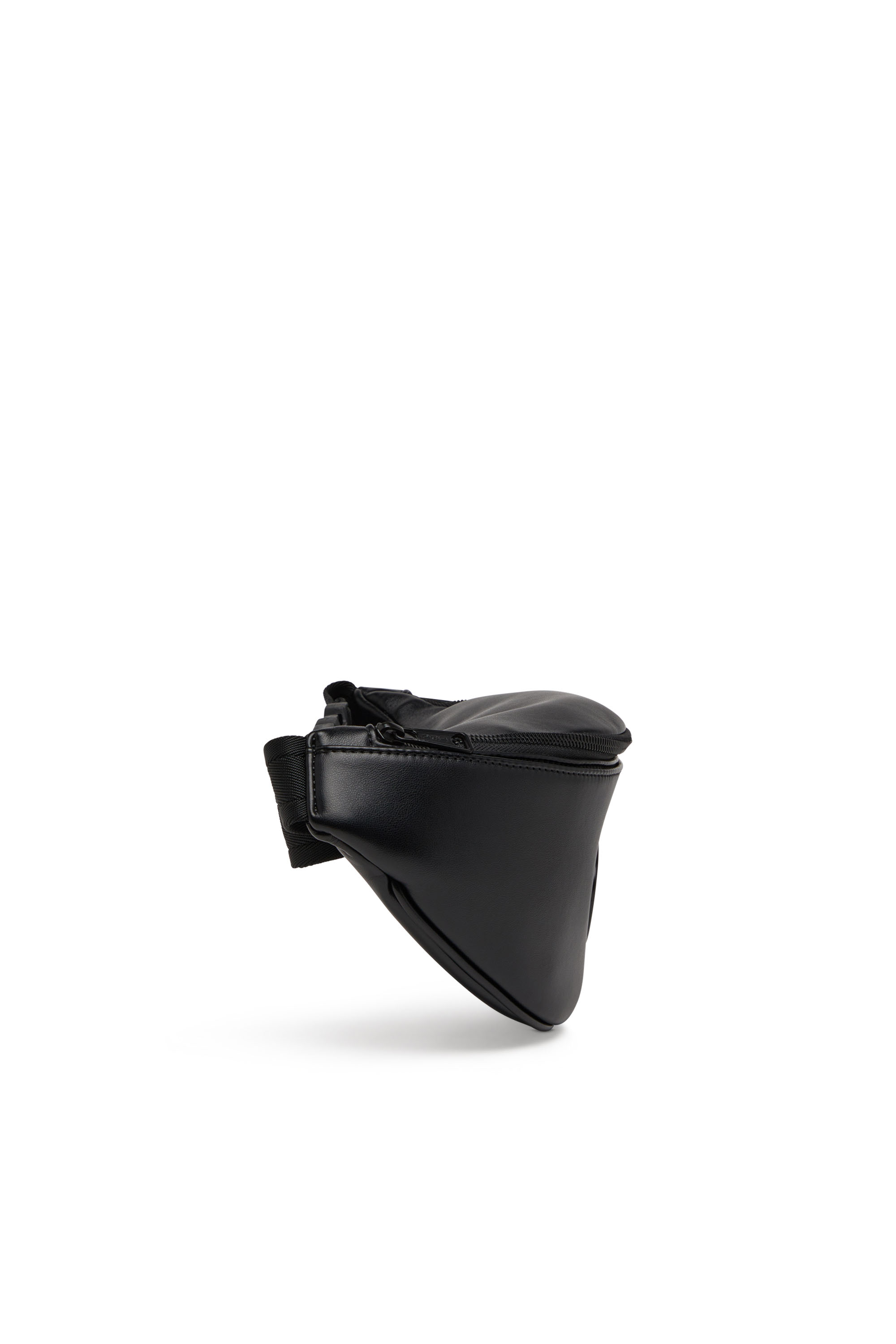 Diesel - HOLI-D BELT BAG M, Holi-D-Marsupio in PU e neoprene Uomo in Nero - 4