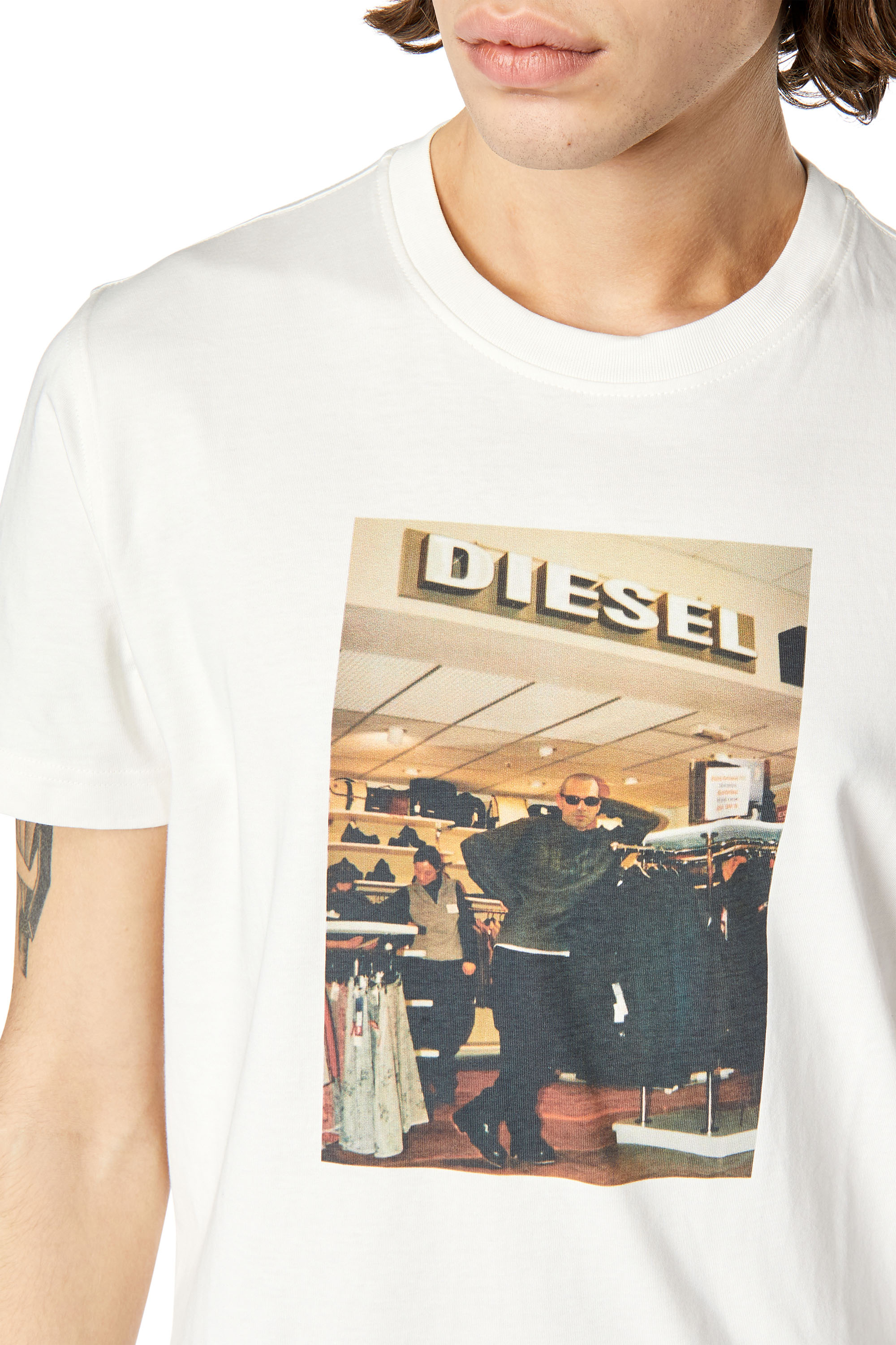Diesel - T-DIEGOR-G8, Blanc - Image 3