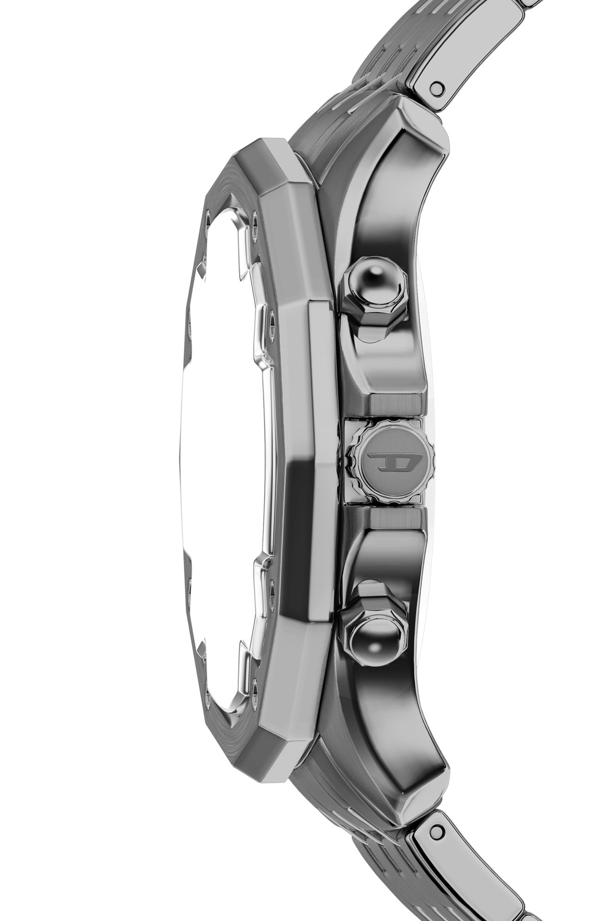 Diesel - DZ4711 WATCH, Herren Stinger gunmetal Edelstahl-Uhr in Dunkelgrau - 3