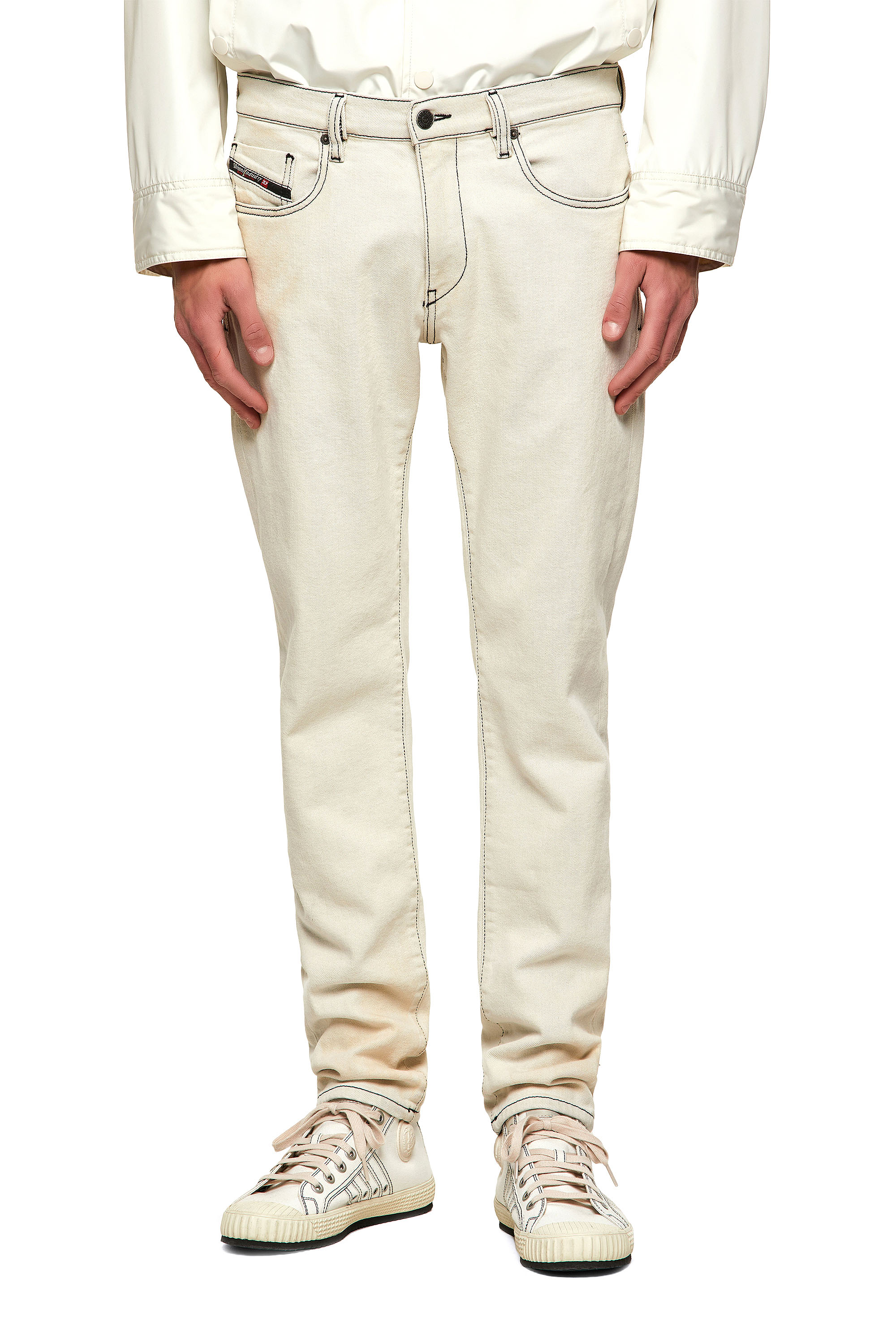 D-Strukt 09A52, Blanc - Jeans