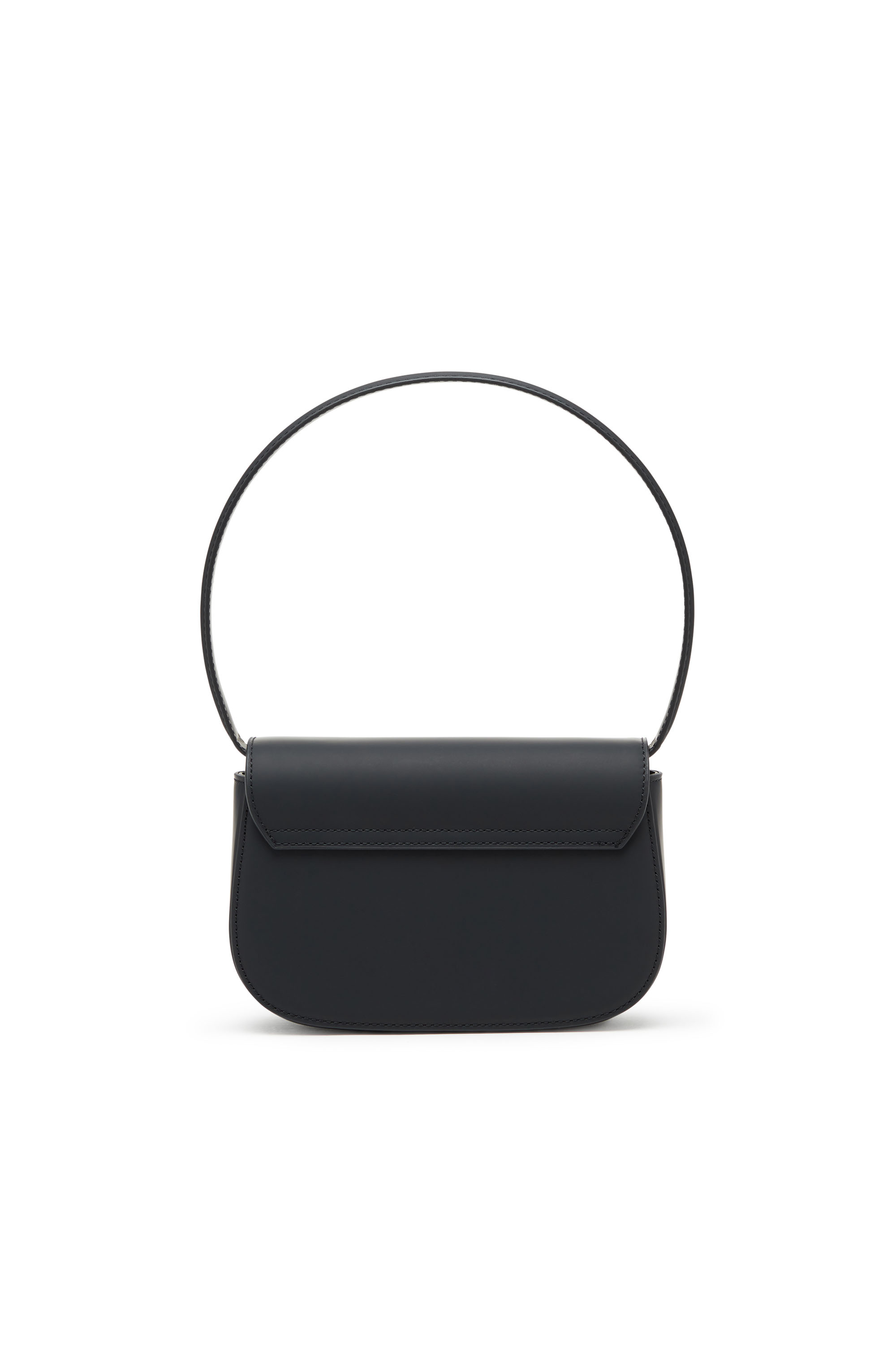 Diesel - 1DR, 1DR-Sac &agrave; bandouli&egrave;re iconique en cuir mat Femme in Noir - 3