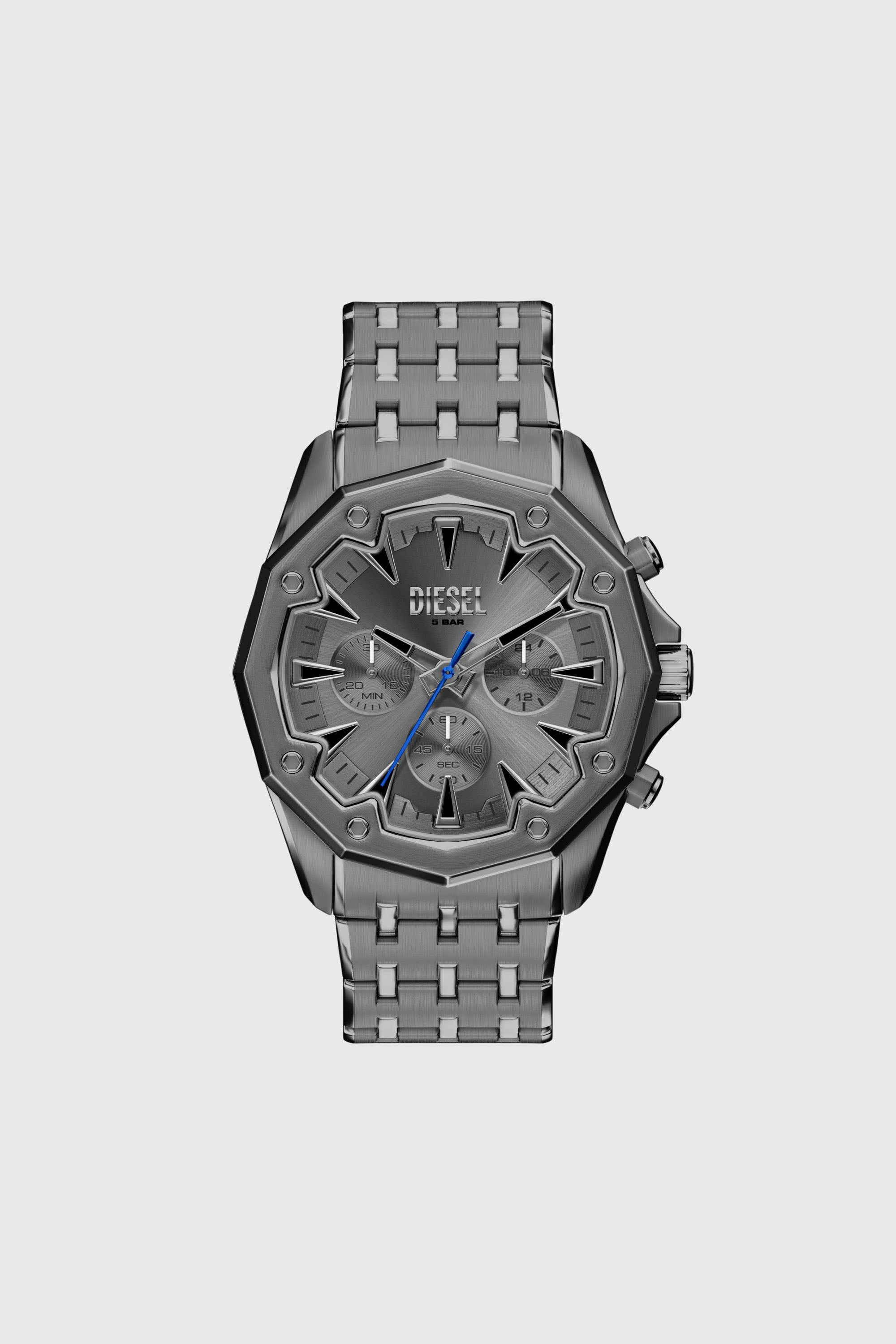 Diesel - DZ4708 WATCH, Orologio Spiked in acciaio inox Uomo in Grigio - 1
