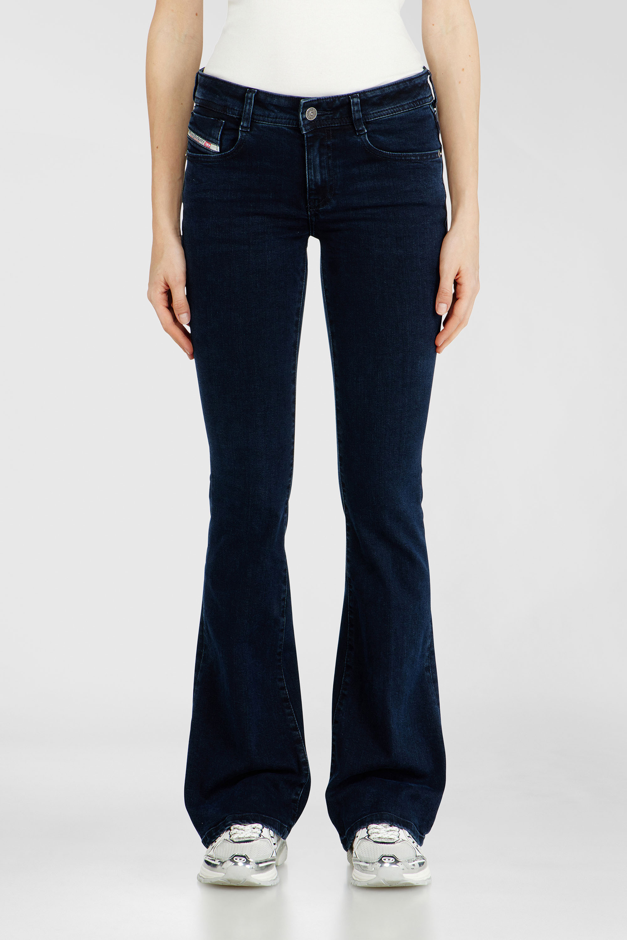 Diesel - Woman's Bootcut Jeans 1969 D-Ebbey 0KBBG, Dark Blue - 4